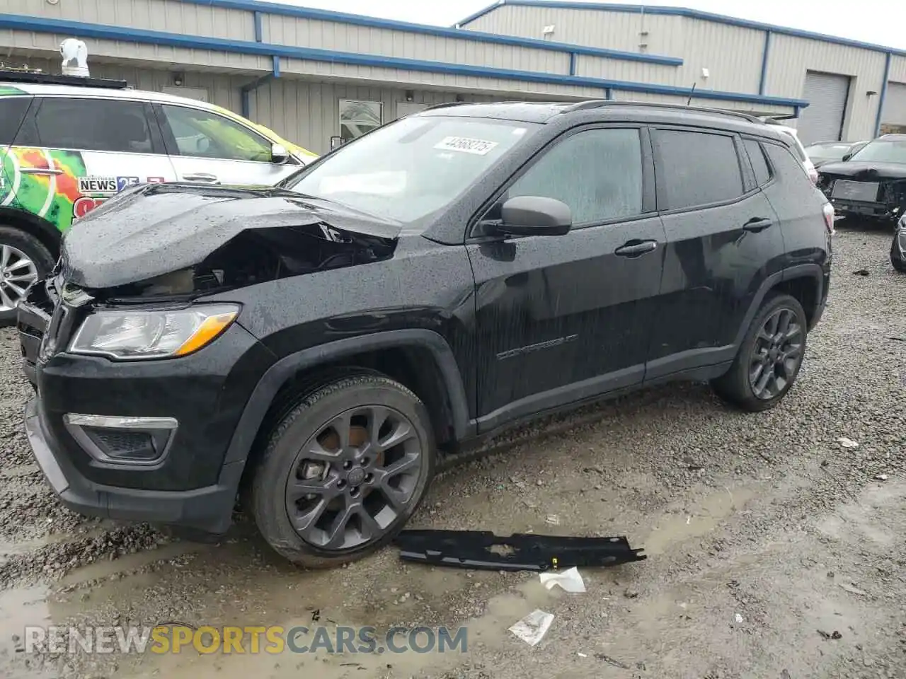 1 fotografías del automóvil dañado 3C4NJDEB3MT595097 JEEP COMPASS 2021