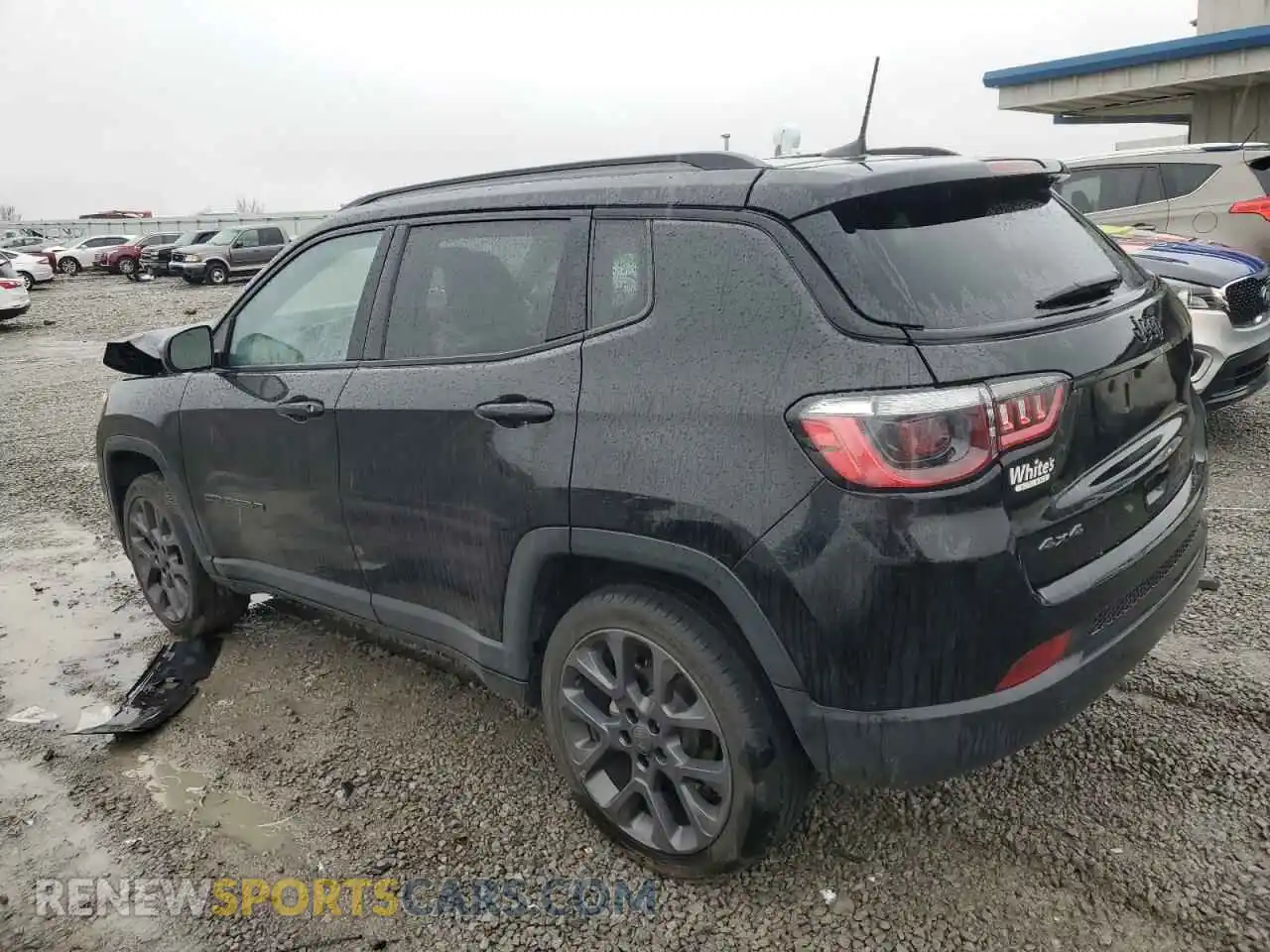 2 fotografías del automóvil dañado 3C4NJDEB3MT595097 JEEP COMPASS 2021