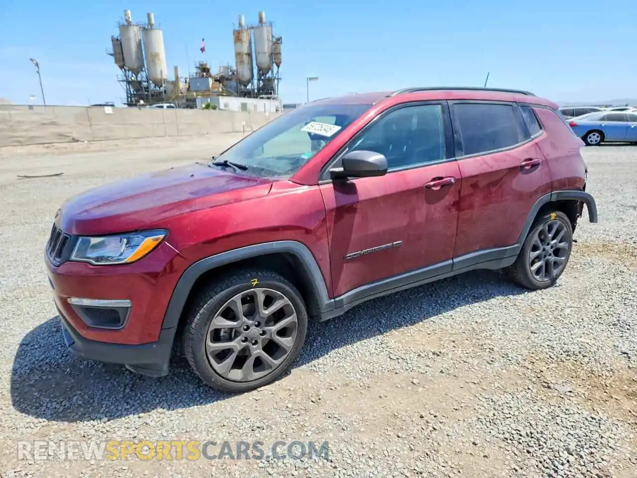 1 Photograph of a damaged car 3C4NJDEB4MT591799 JEEP COMPASS 2021