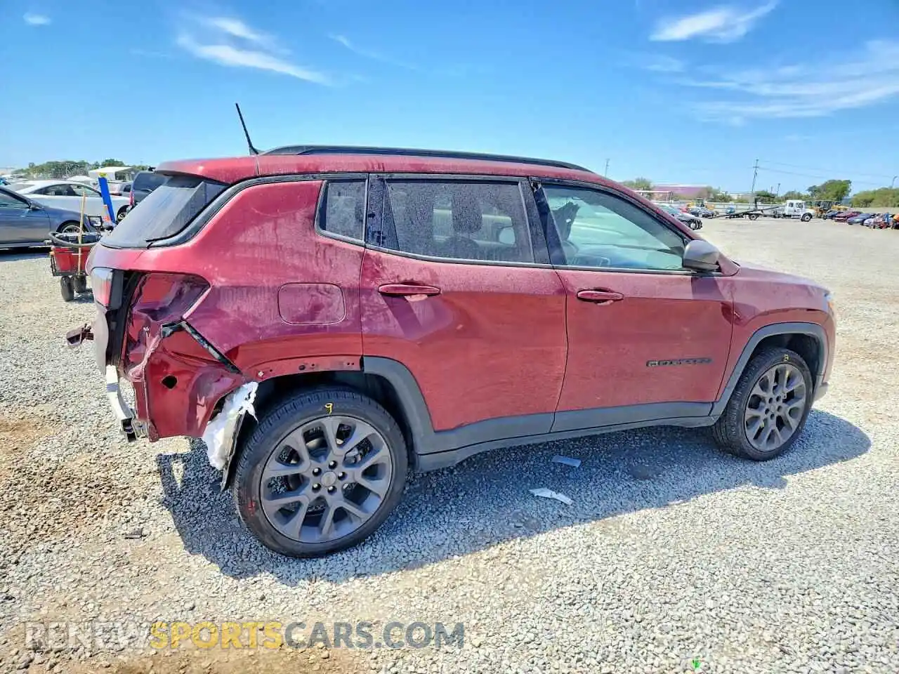 3 Photograph of a damaged car 3C4NJDEB4MT591799 JEEP COMPASS 2021