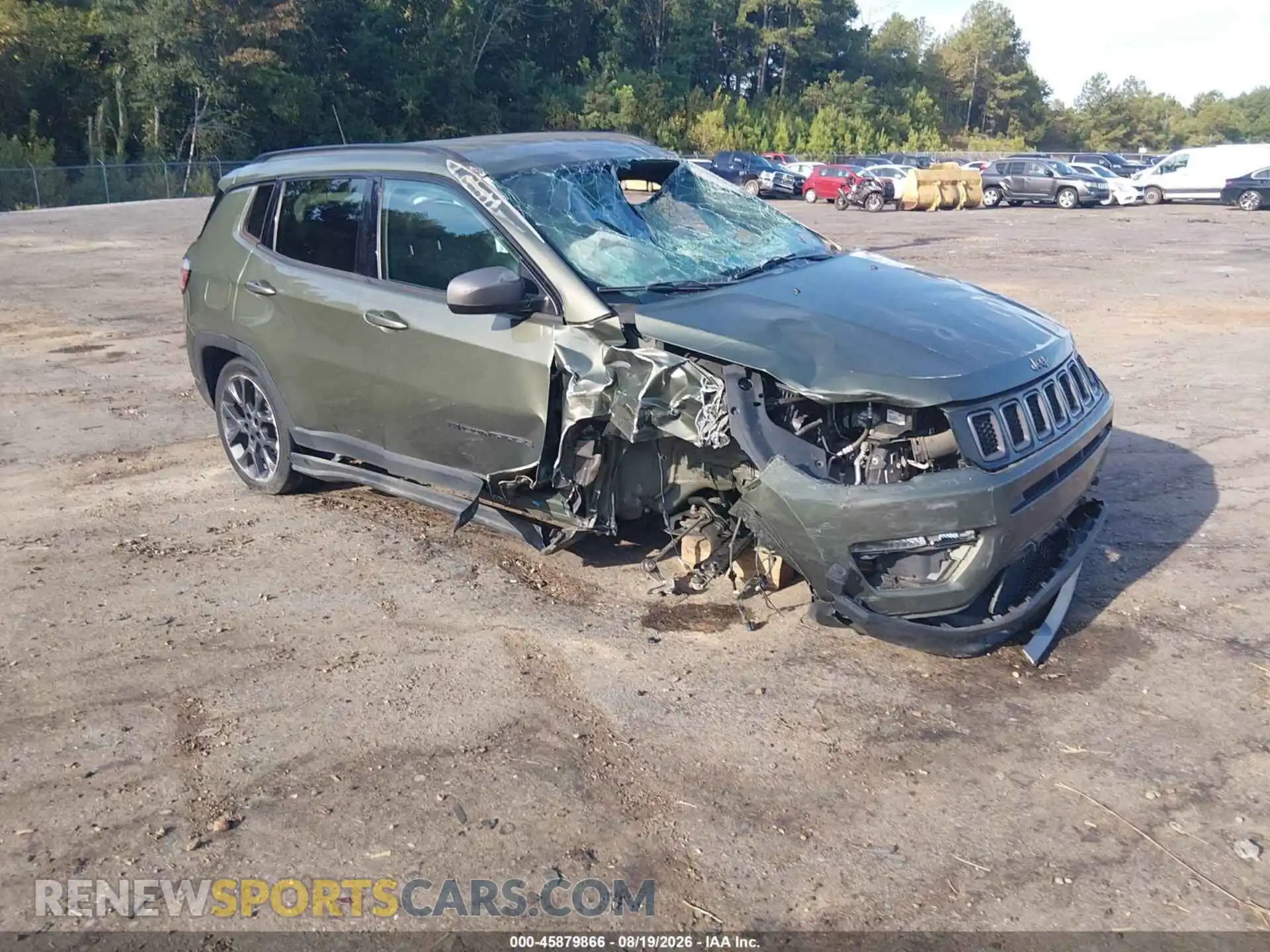 1 Фотография поврежденного автомобиля 3C4NJDEB5MT575126 JEEP COMPASS 2021