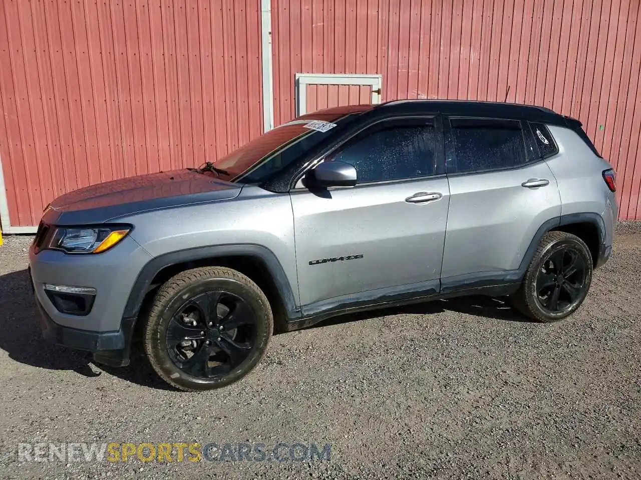 1 Photograph of a damaged car 3C4NJDEB5MT588149 JEEP COMPASS 2021