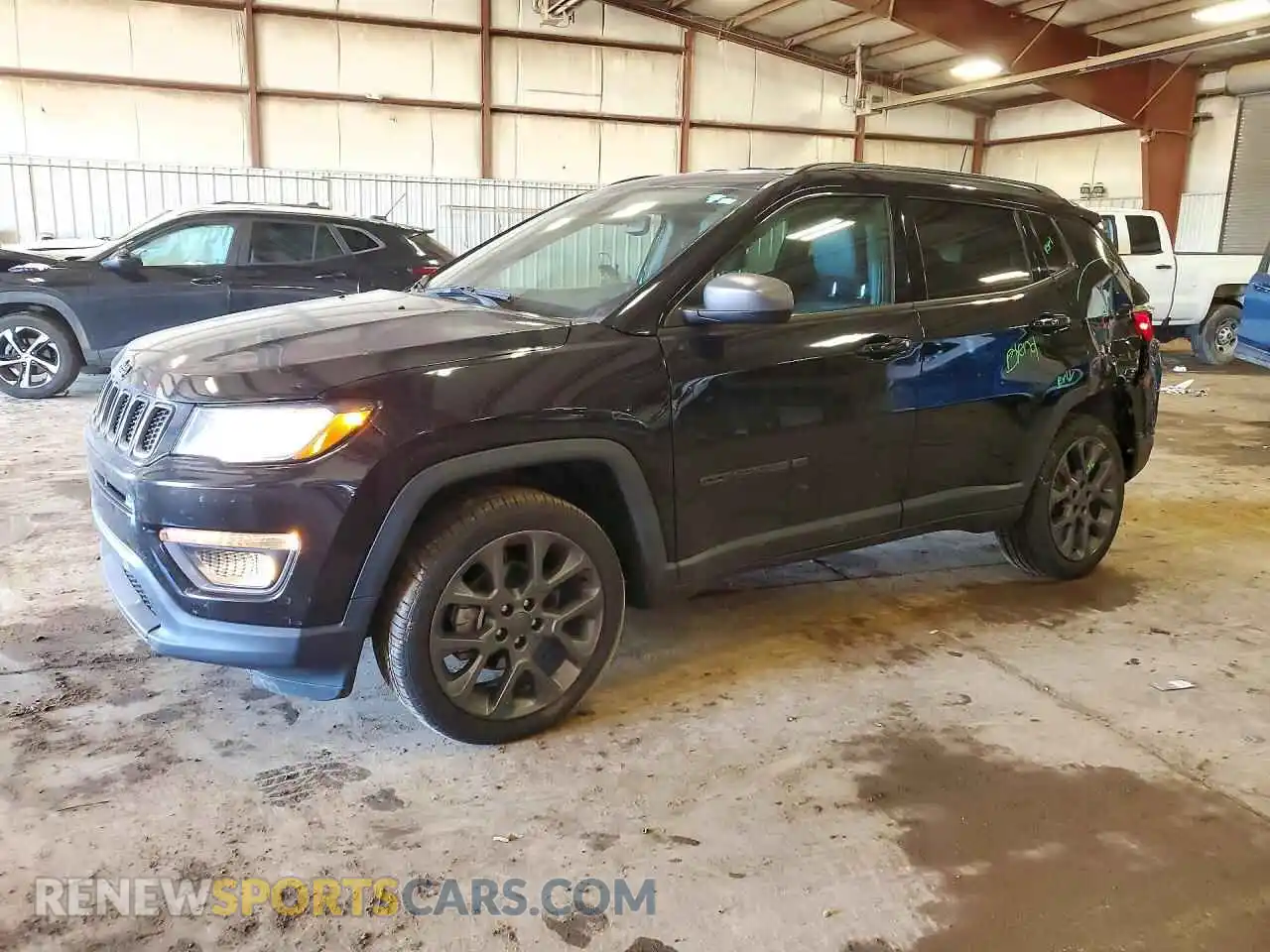 1 fotografías del automóvil dañado 3C4NJDEB6MT529031 JEEP COMPASS 2021