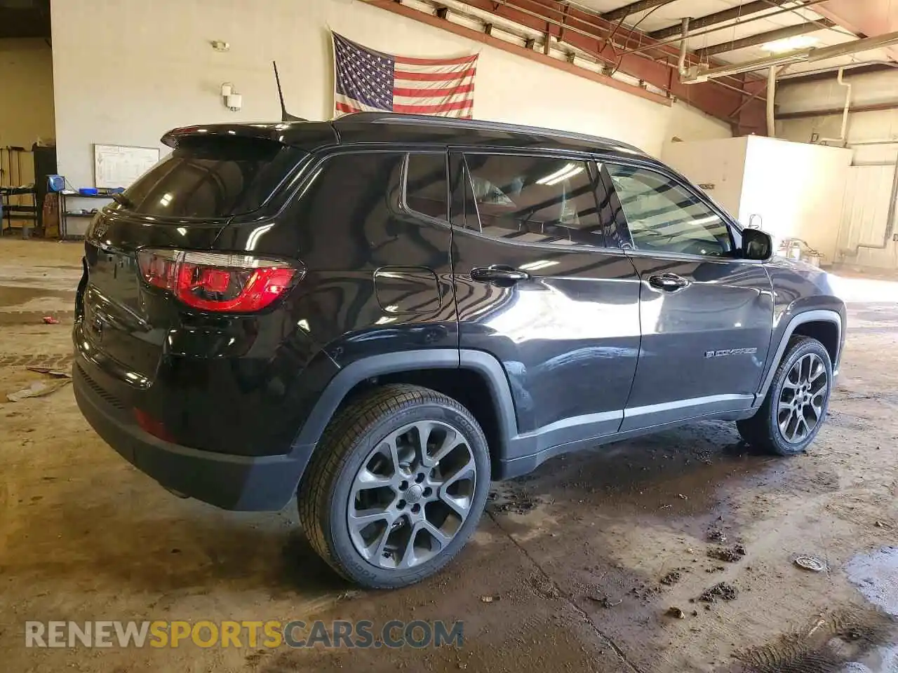 3 fotografías del automóvil dañado 3C4NJDEB6MT529031 JEEP COMPASS 2021