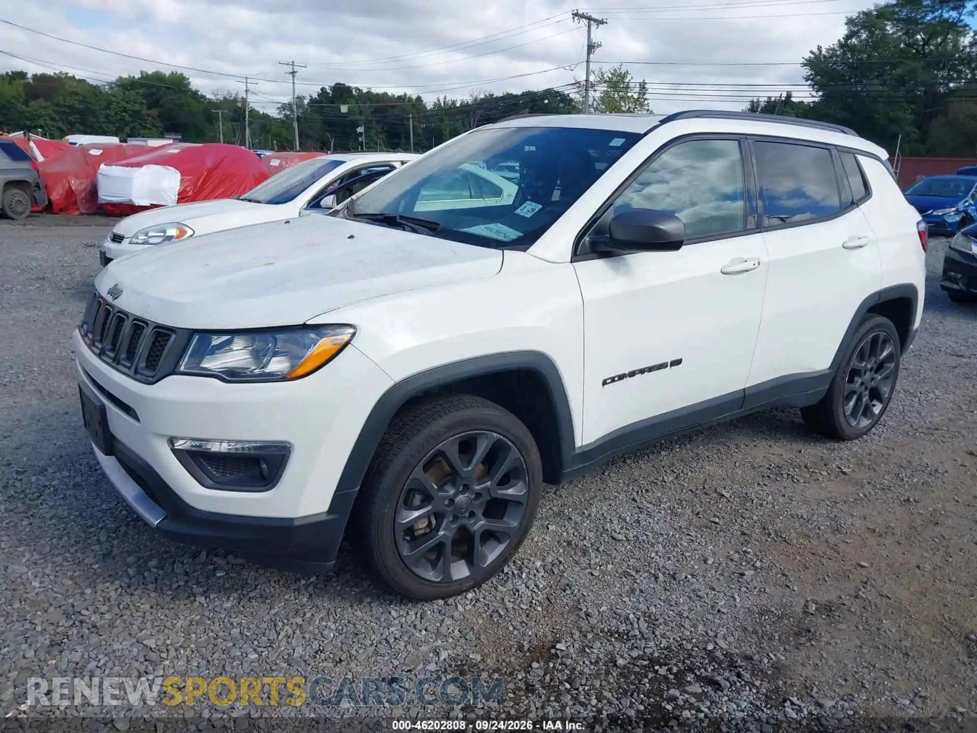 2 fotografías del automóvil dañado 3C4NJDEB6MT601491 JEEP COMPASS 2021