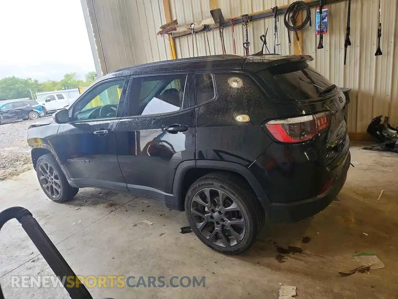 2 Photograph of a damaged car 3C4NJDEB7MT601645 JEEP COMPASS 2021