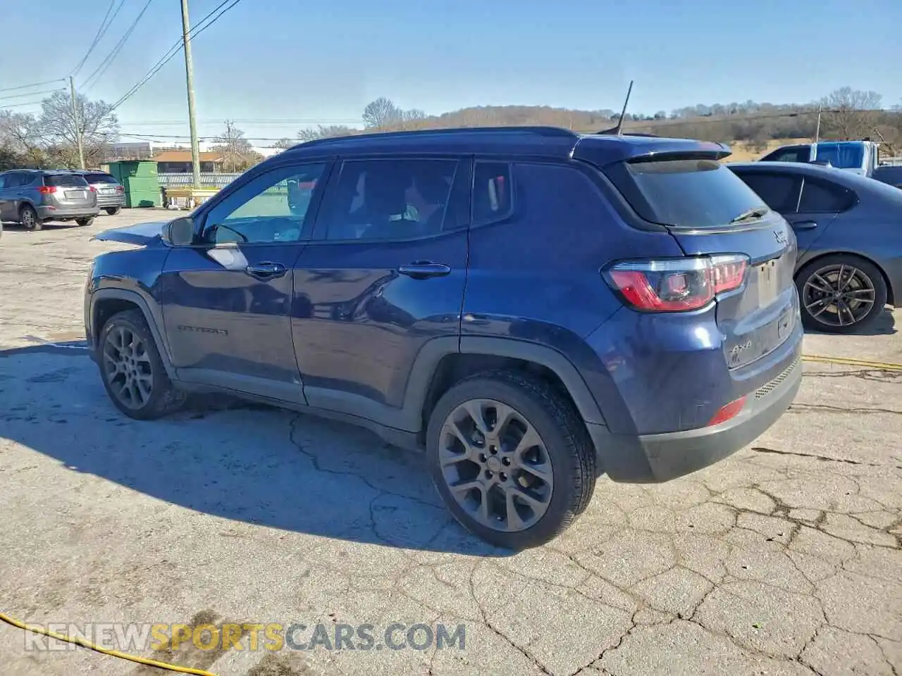 2 Photograph of a damaged car 3C4NJDEB8MT595905 JEEP COMPASS 2021