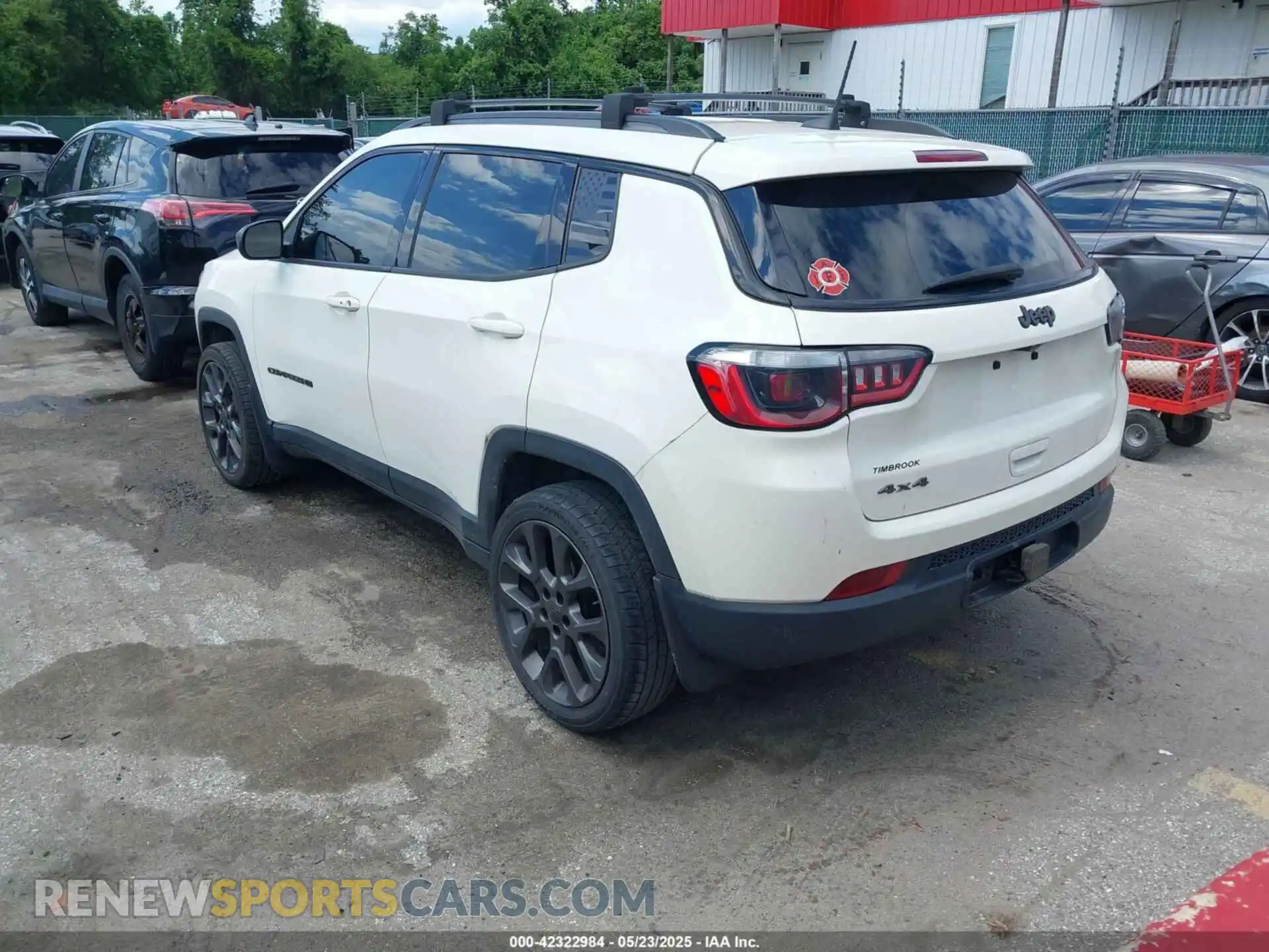 3 fotografías del automóvil dañado 3C4NJDEB9MT516631 JEEP COMPASS 2021