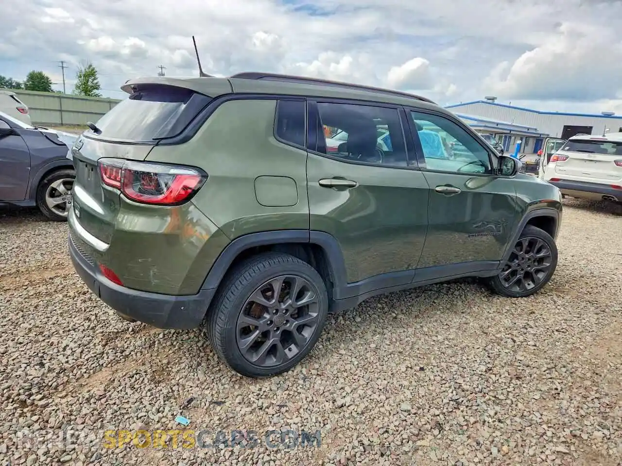 3 fotografías del automóvil dañado 3C4NJDEB9MT532537 JEEP COMPASS 2021