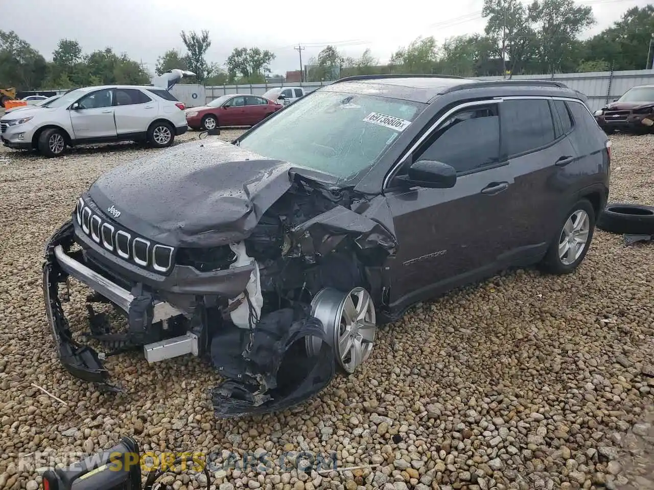 3C4NJCBB0NT103352 JEEP COMPASS 2022