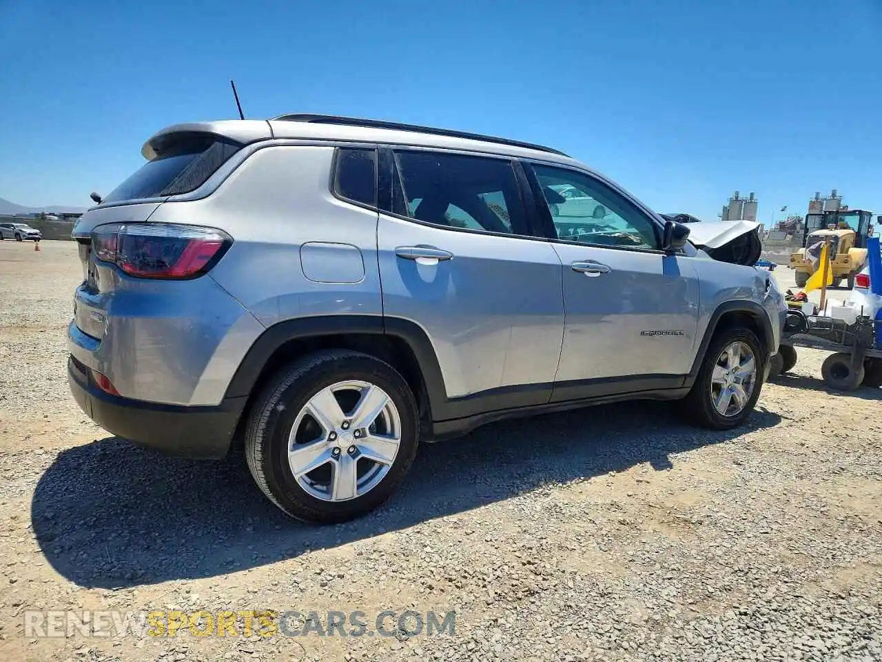 3 Photograph of a damaged car 3C4NJCBB0NT218503 JEEP COMPASS 2022