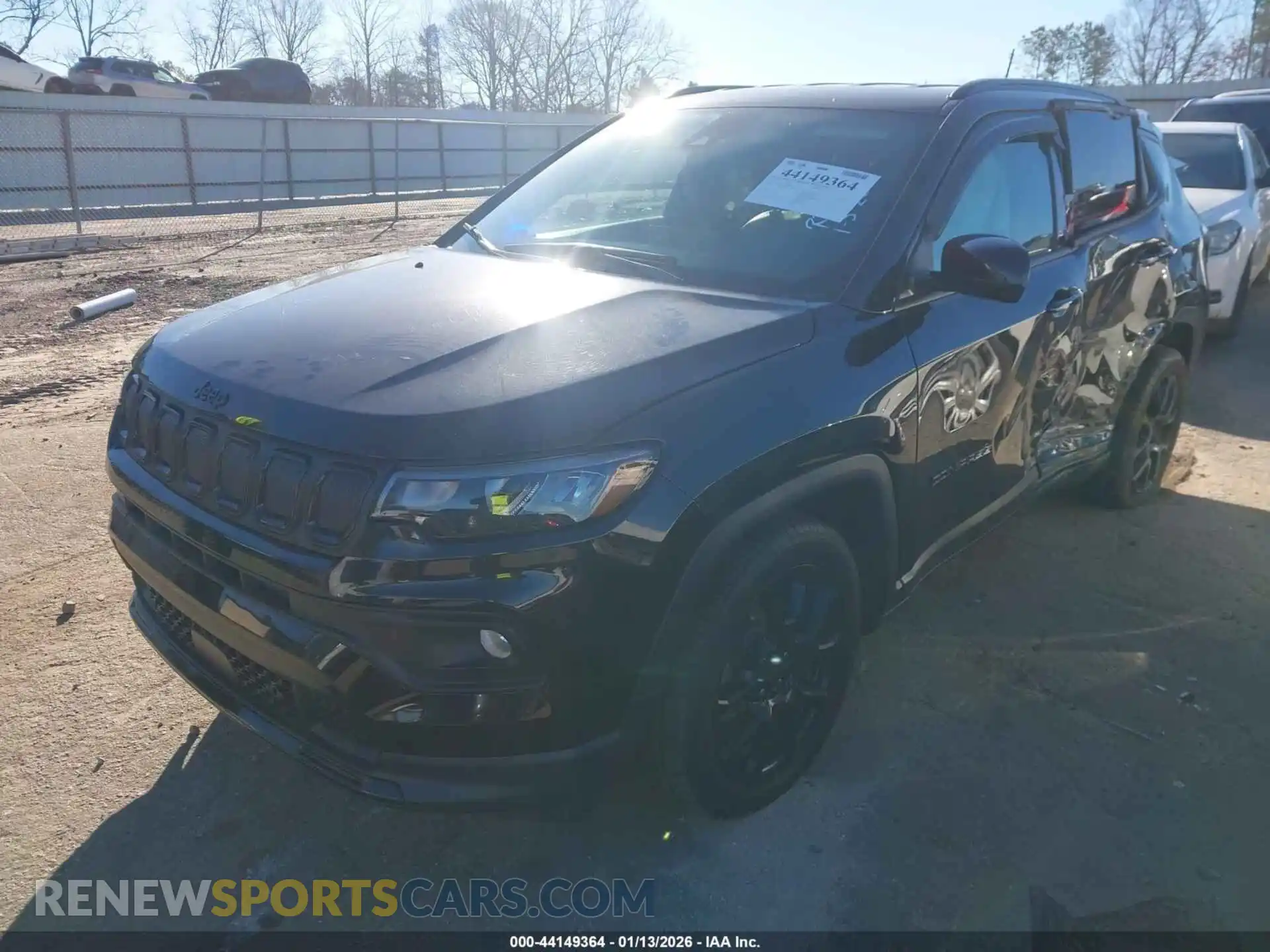 2 Photograph of a damaged car 3C4NJCBB1NT188007 JEEP COMPASS 2022