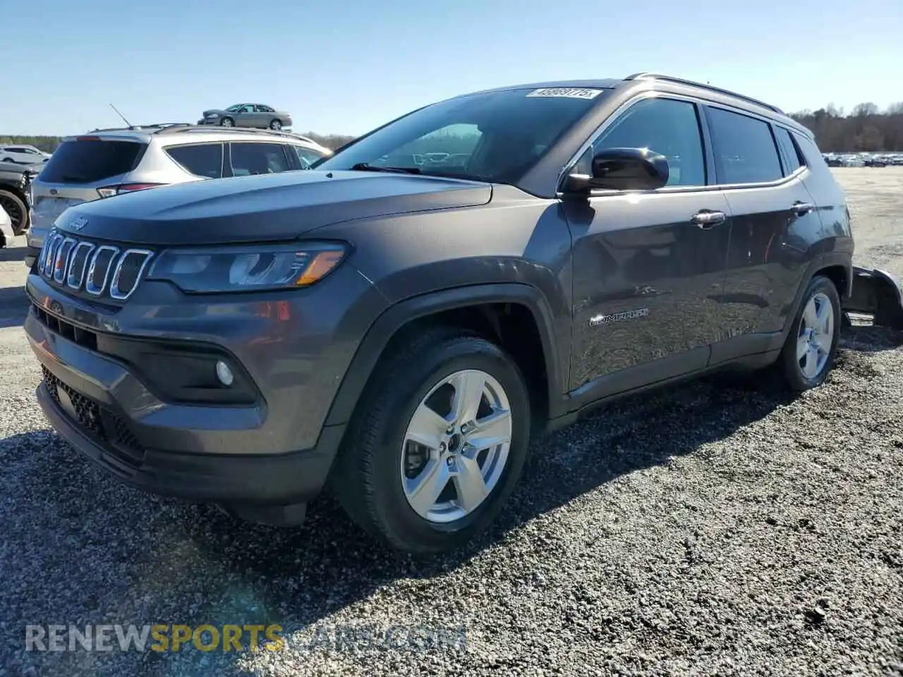 1 Photograph of a damaged car 3C4NJCBB3NT168244 JEEP COMPASS 2022