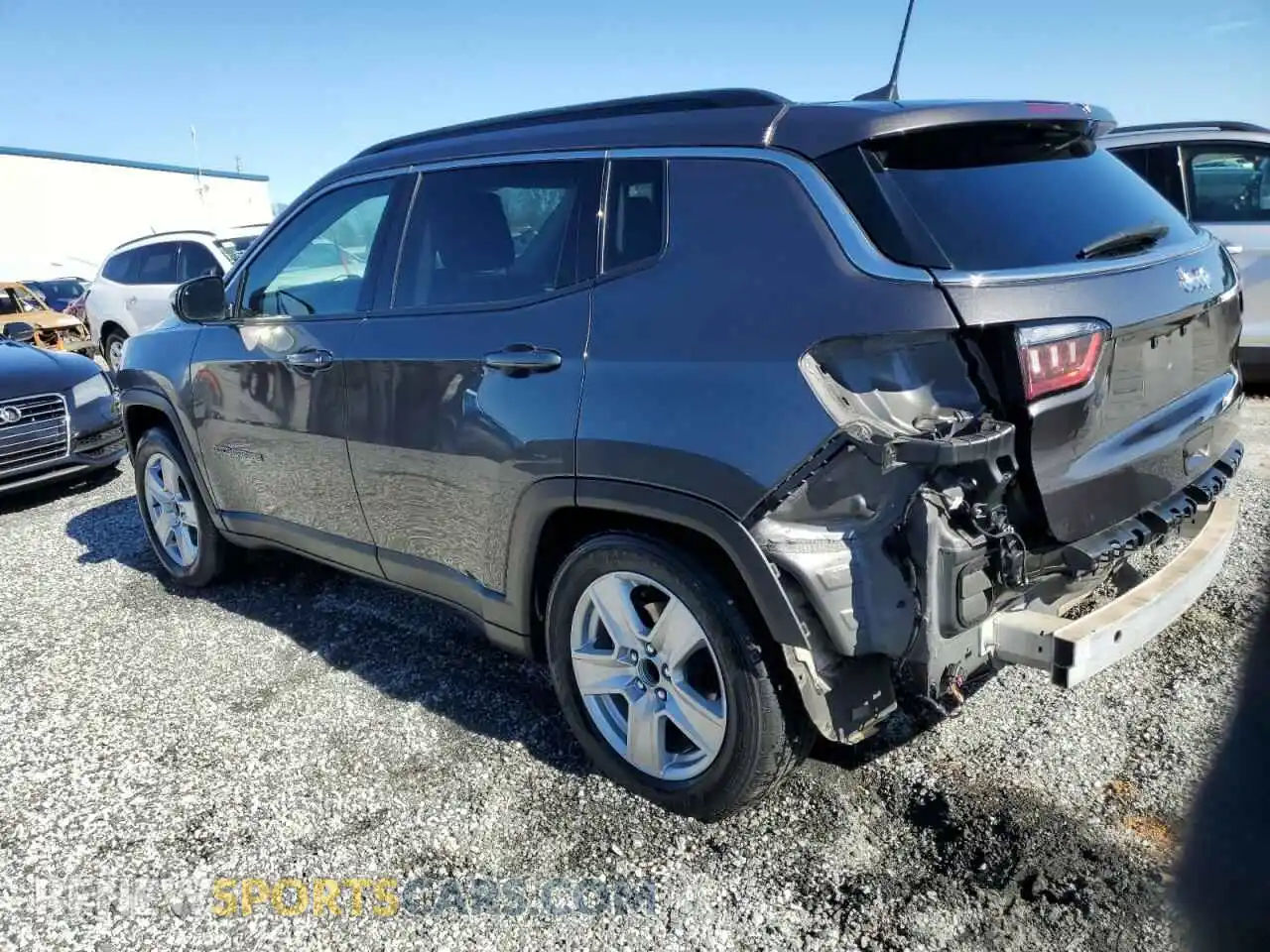 2 Photograph of a damaged car 3C4NJCBB3NT168244 JEEP COMPASS 2022