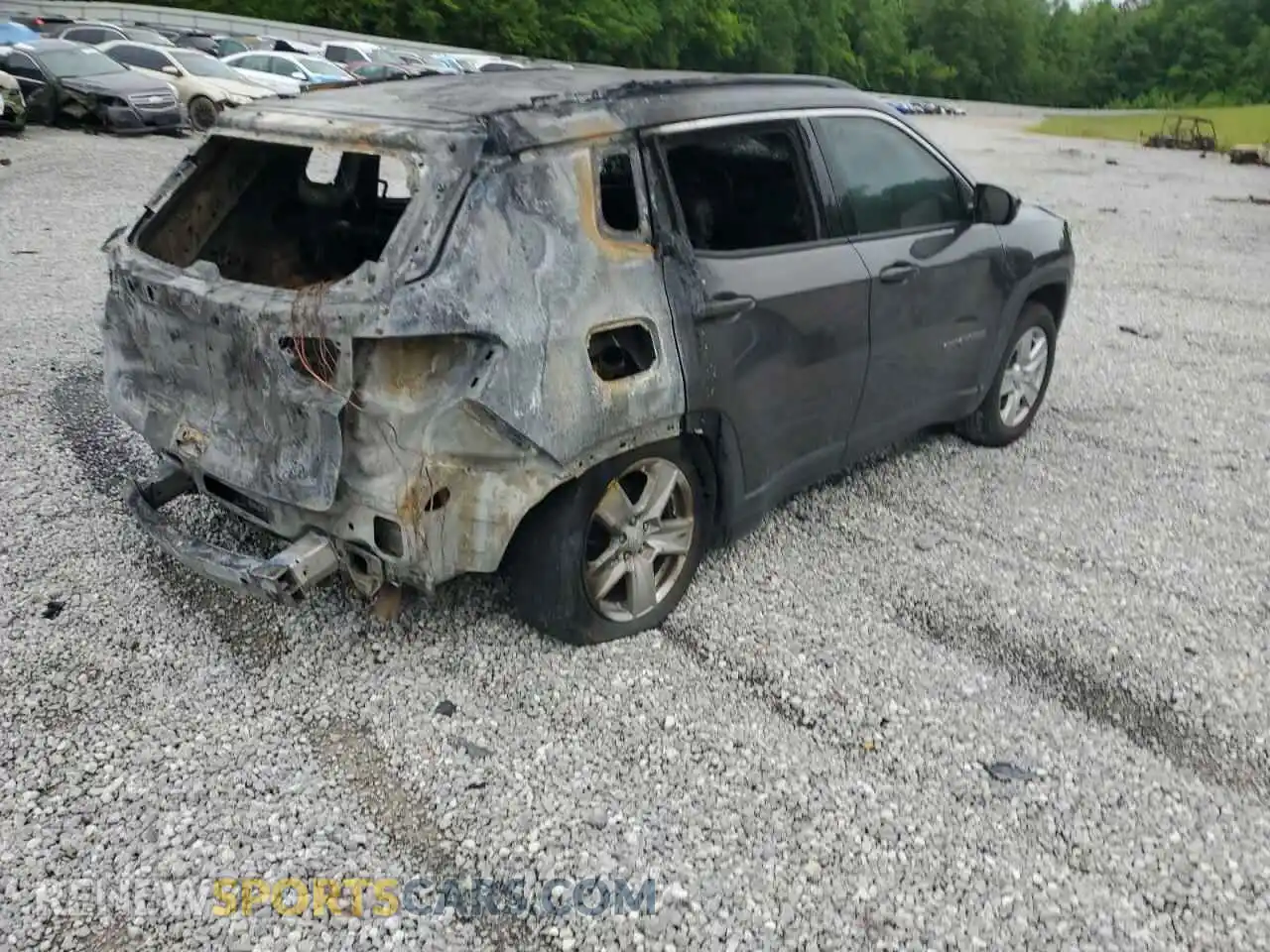 3 Photograph of a damaged car 3C4NJCBB3NT234744 JEEP COMPASS 2022