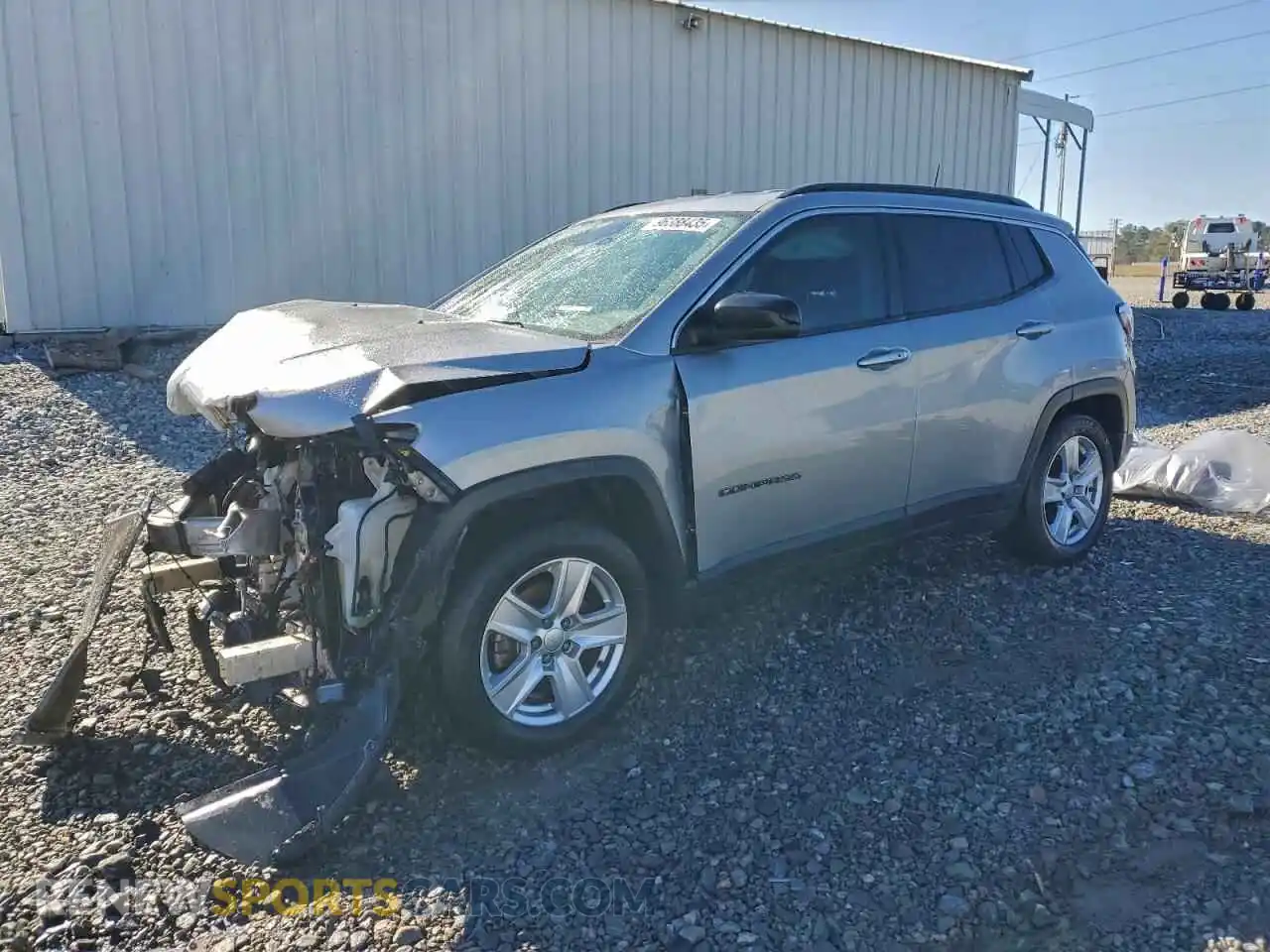 1 fotografías del automóvil dañado 3C4NJCBB5NT106604 JEEP COMPASS 2022