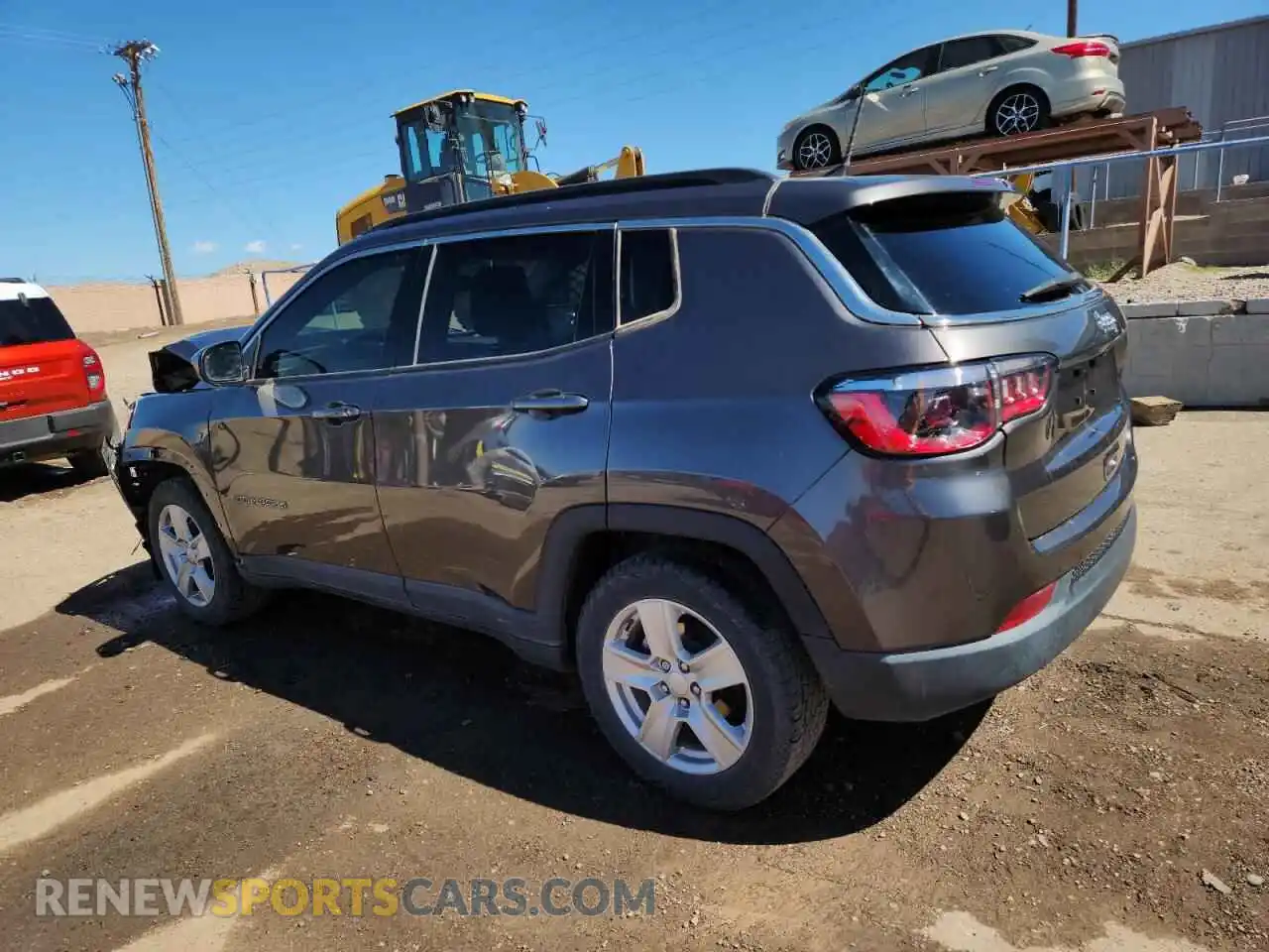 2 Photograph of a damaged car 3C4NJCBB6NT162664 JEEP COMPASS 2022