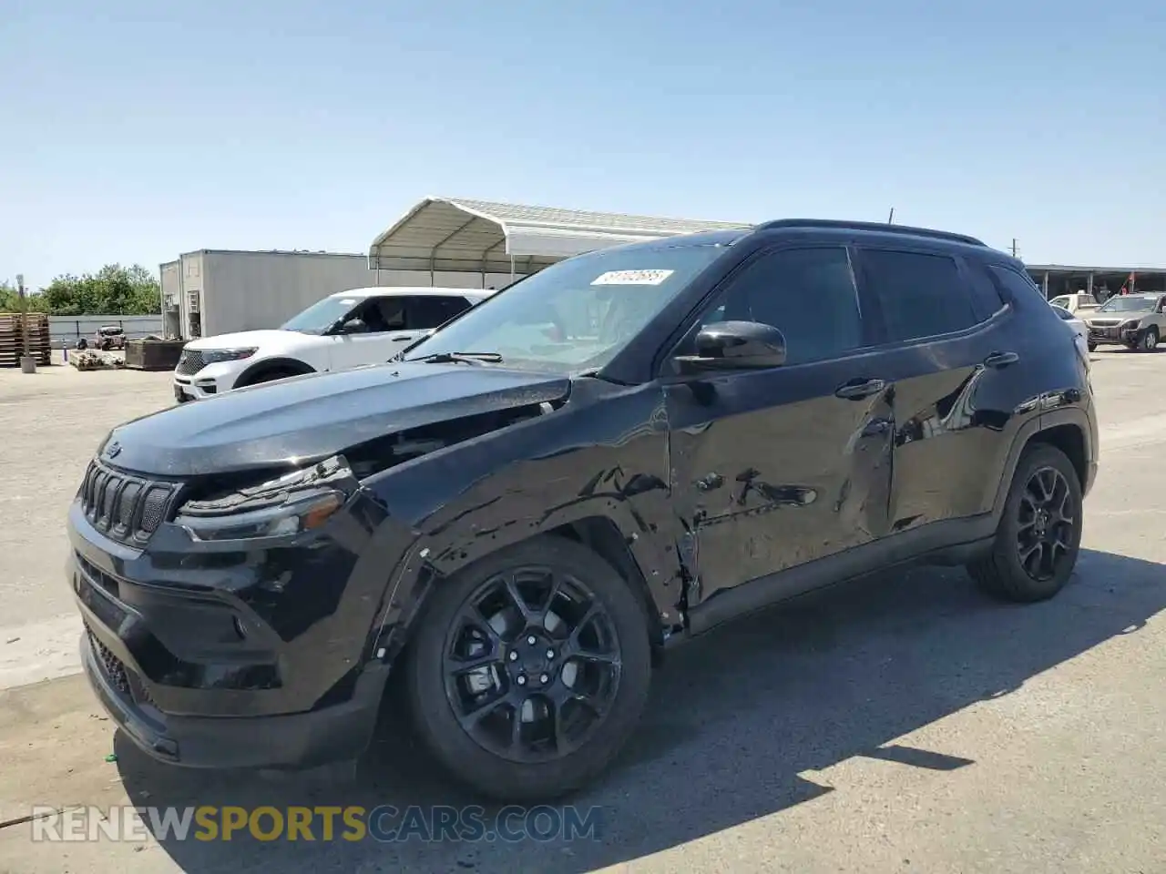 1 Photograph of a damaged car 3C4NJCBB6NT187791 JEEP COMPASS 2022
