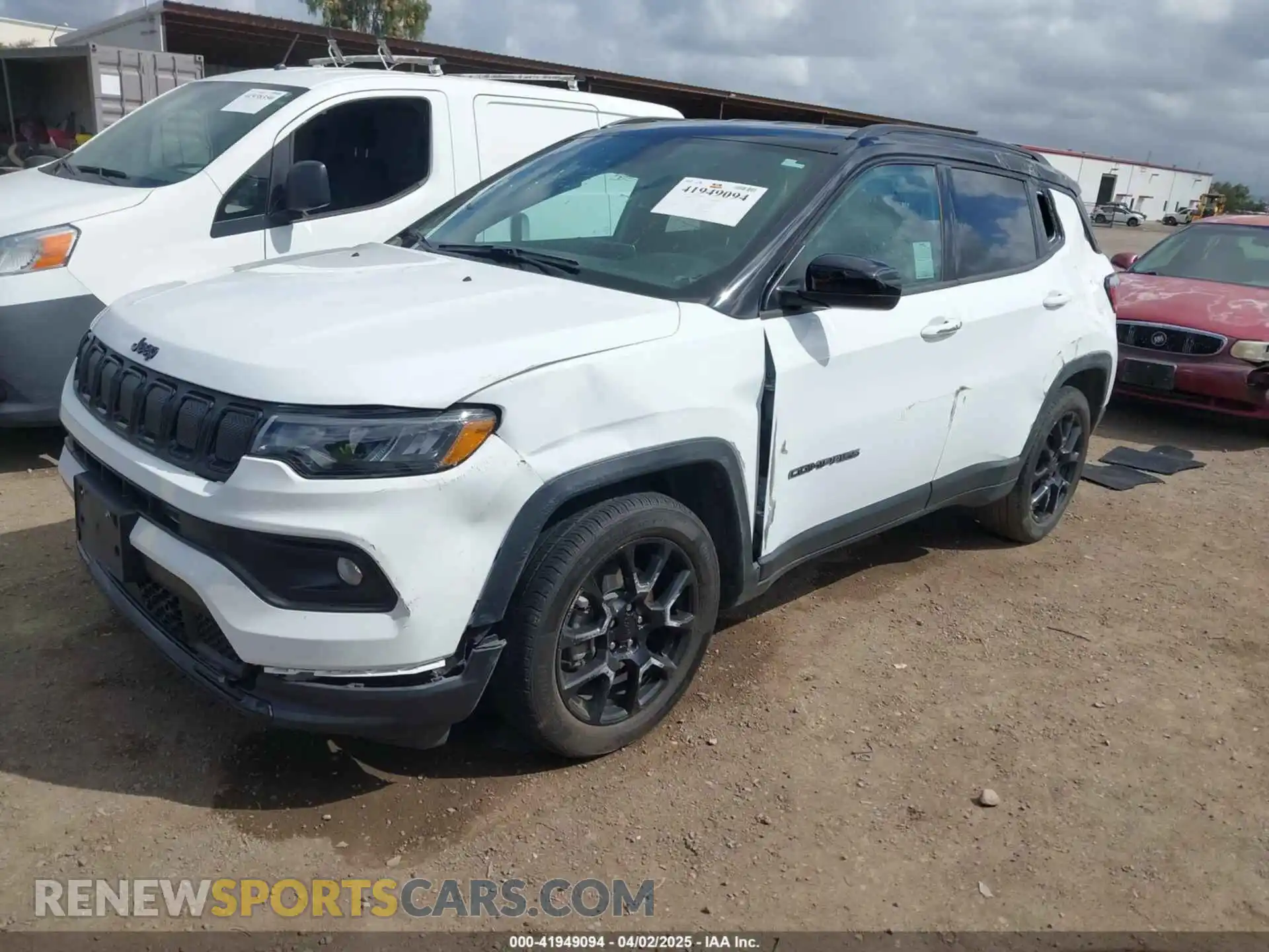 2 Фотография поврежденного автомобиля 3C4NJCBB6NT213502 JEEP COMPASS 2022