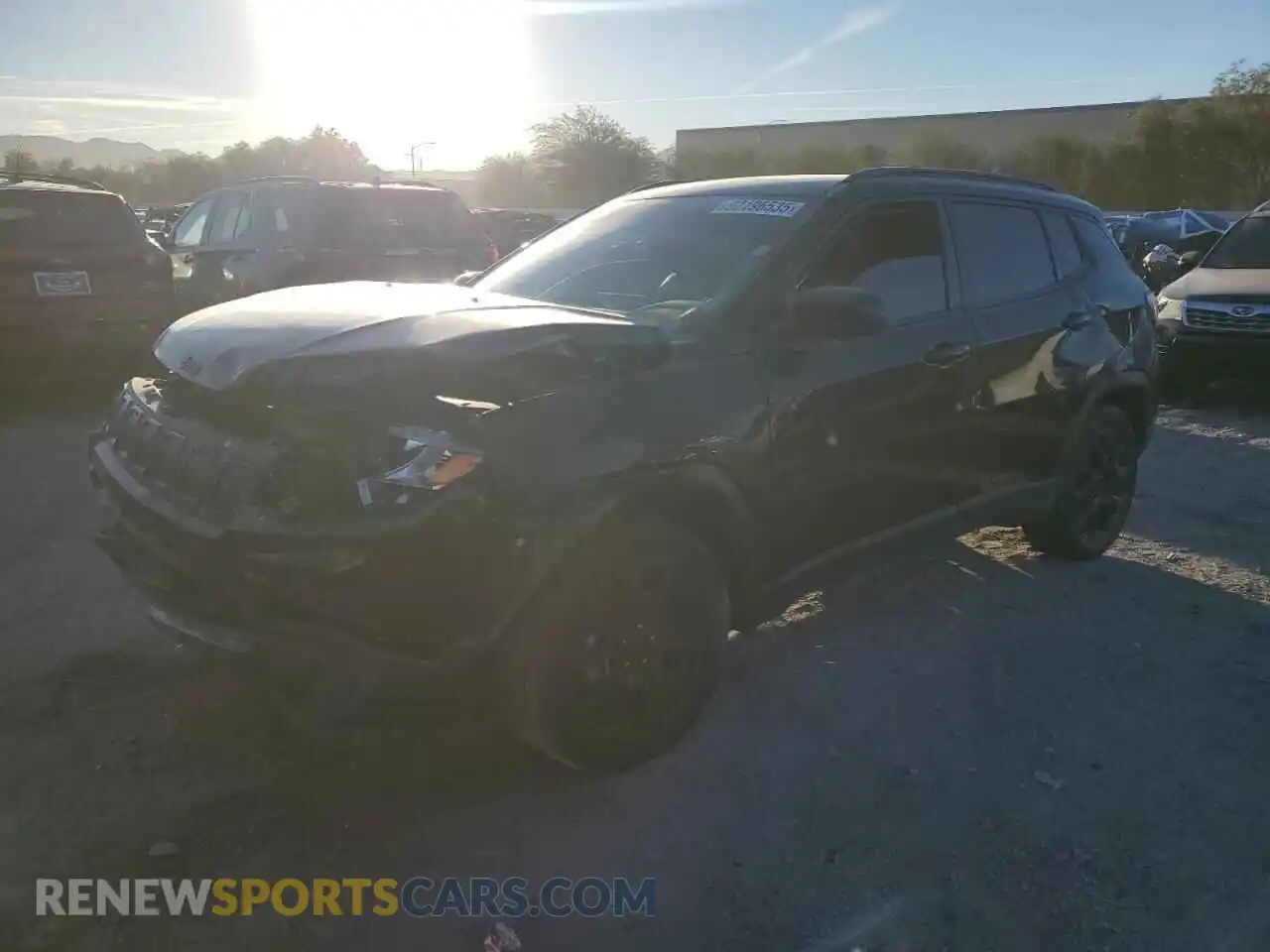 1 Photograph of a damaged car 3C4NJCBB6NT218280 JEEP COMPASS 2022