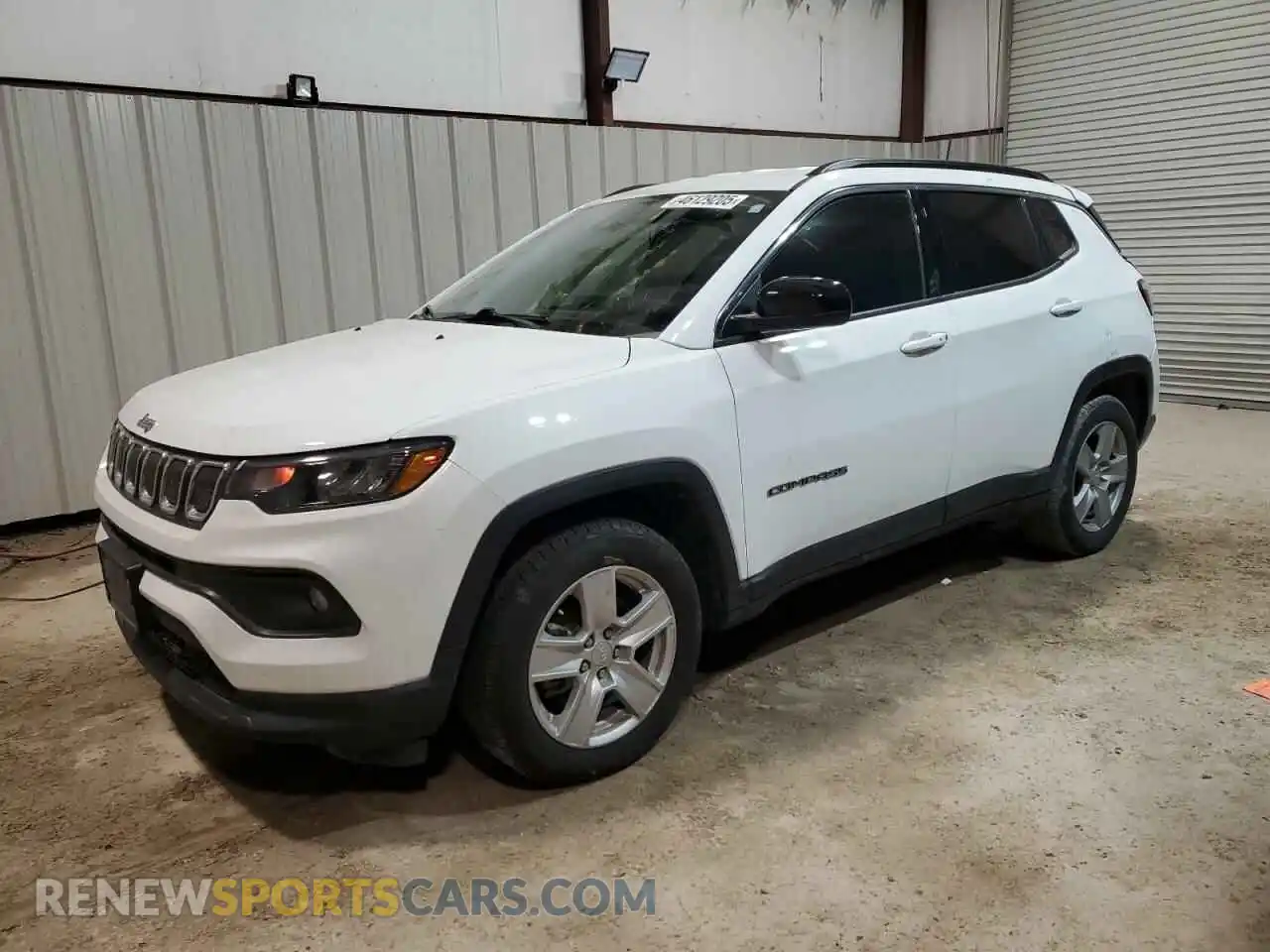 1 Photograph of a damaged car 3C4NJCBB7NT166481 JEEP COMPASS 2022