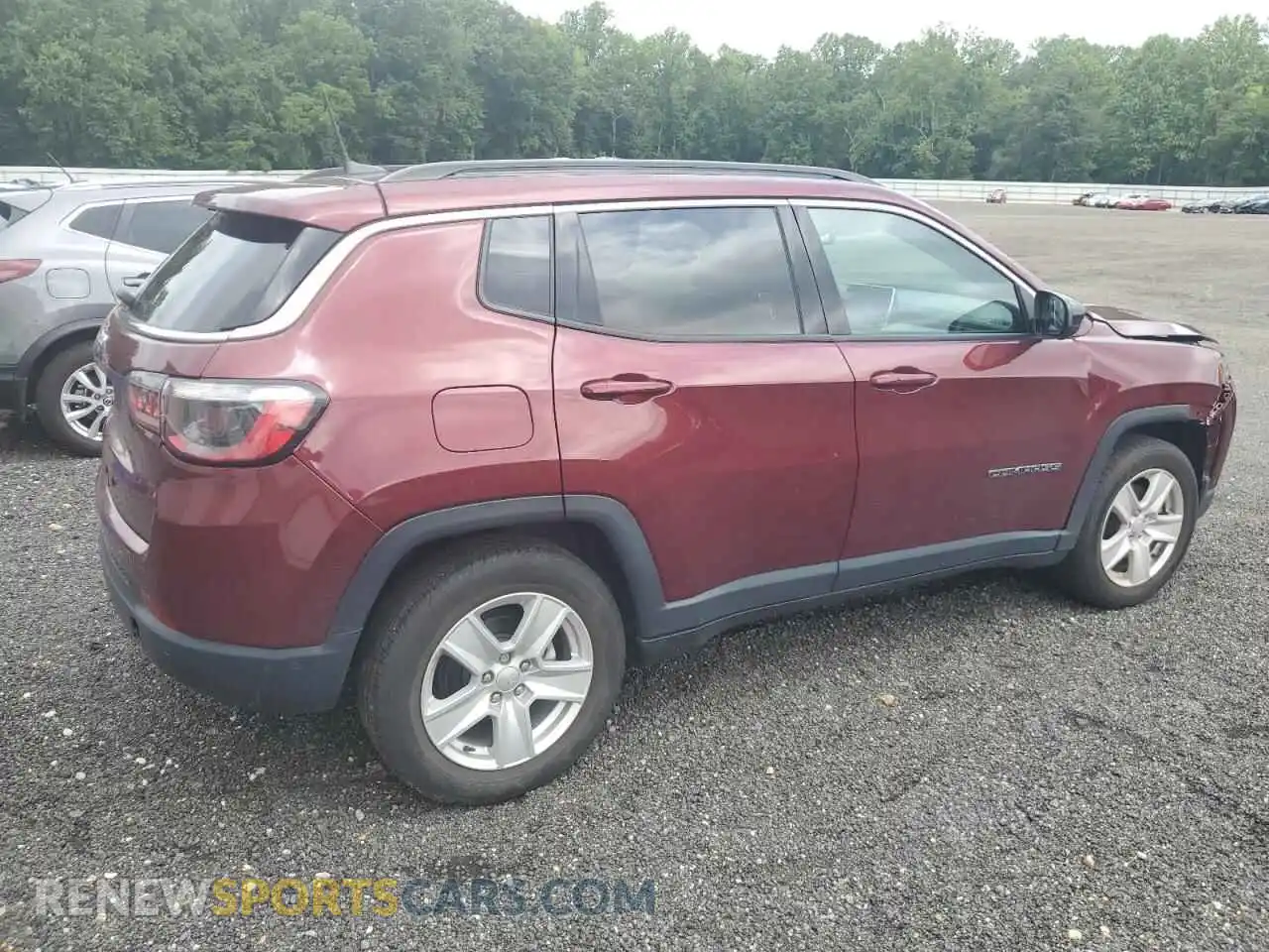 3 Photograph of a damaged car 3C4NJCBB8NT138804 JEEP COMPASS 2022
