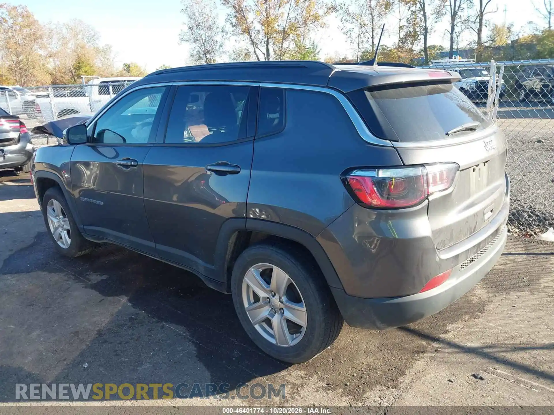3 Photograph of a damaged car 3C4NJCBB8NT192880 JEEP COMPASS 2022