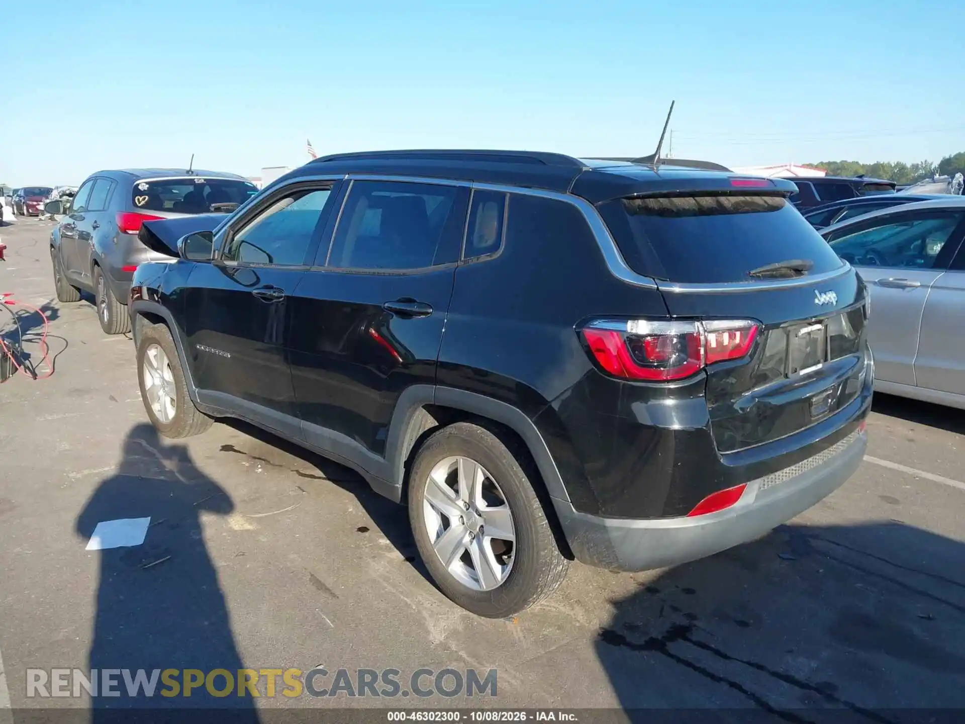 3 Photograph of a damaged car 3C4NJCBB9NT106587 JEEP COMPASS 2022