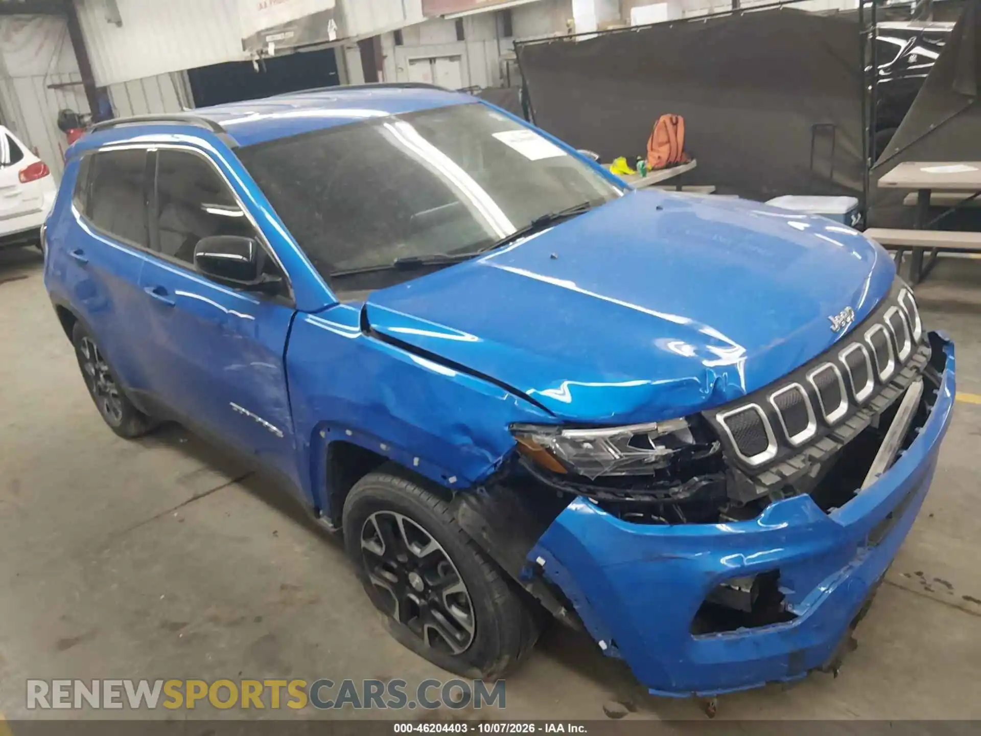 1 Photograph of a damaged car 3C4NJCBBXNT120191 JEEP COMPASS 2022