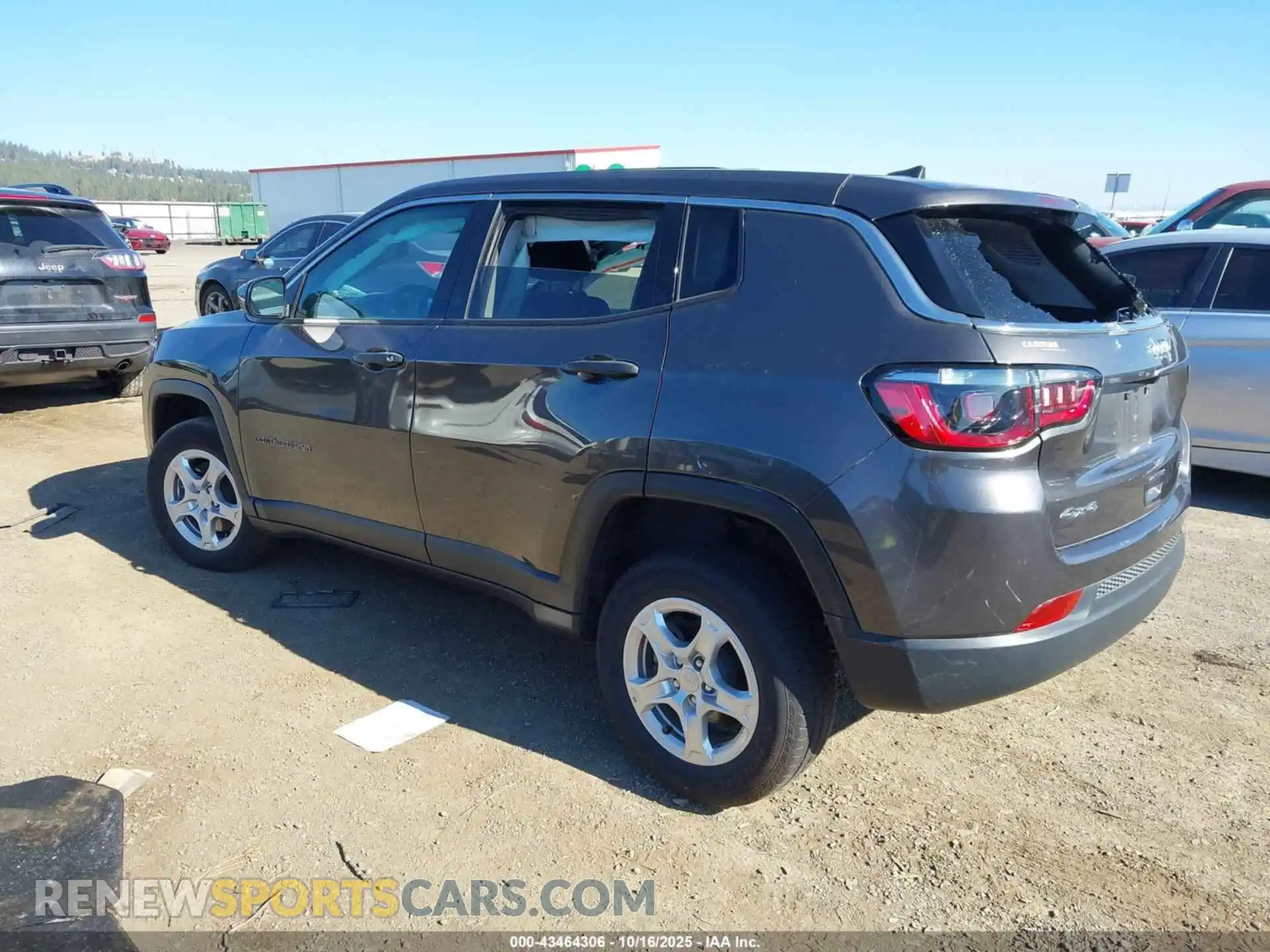 3 Photograph of a damaged car 3C4NJDAB2NT215416 JEEP COMPASS 2022