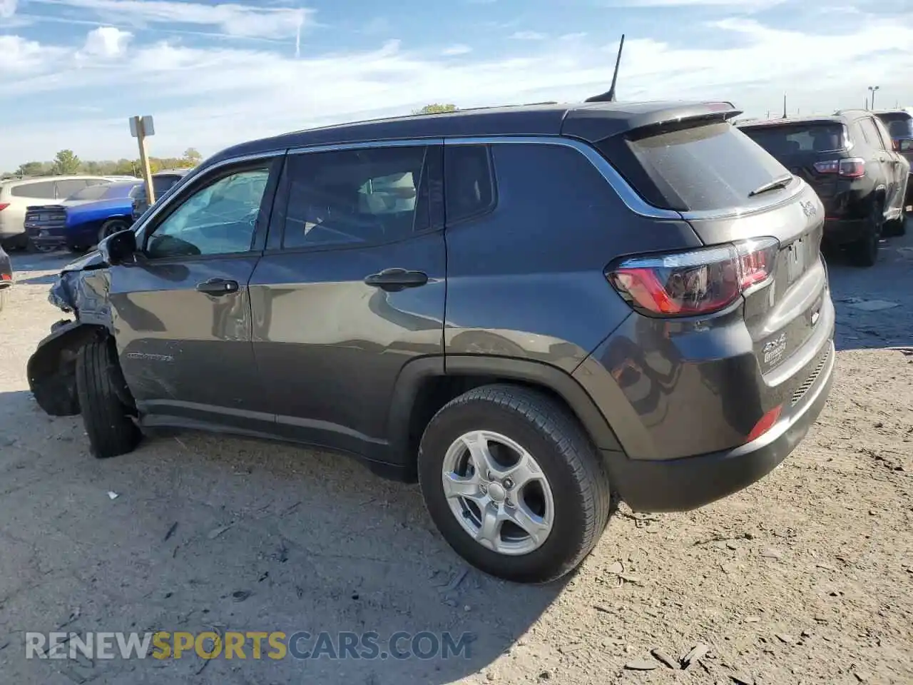 2 Фотография поврежденного автомобиля 3C4NJDABXNT215003 JEEP COMPASS 2022