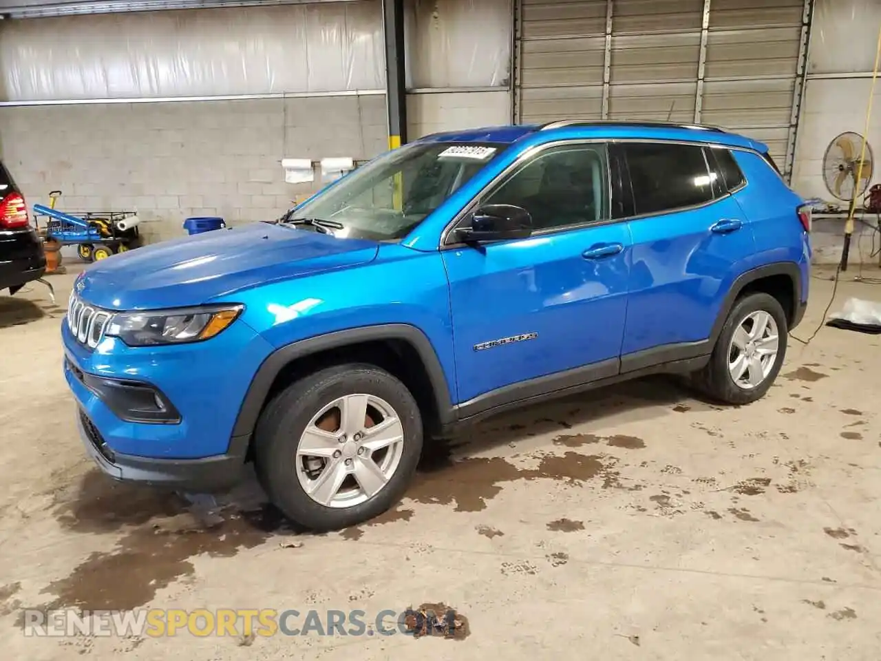 1 Photograph of a damaged car 3C4NJDBB0NT154534 JEEP COMPASS 2022