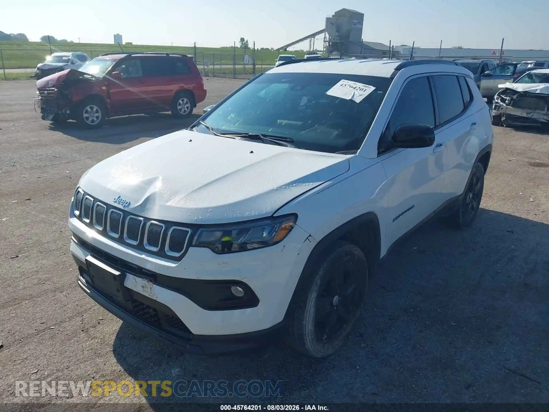 2 Фотография поврежденного автомобиля 3C4NJDBB0NT155361 JEEP COMPASS 2022