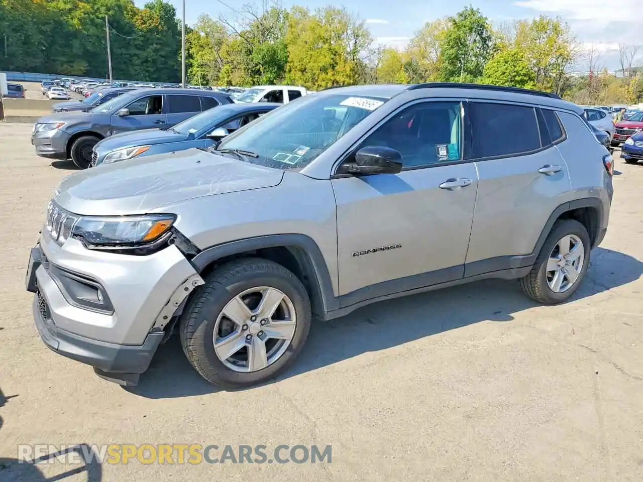 1 Фотография поврежденного автомобиля 3C4NJDBB1NT209816 JEEP COMPASS 2022