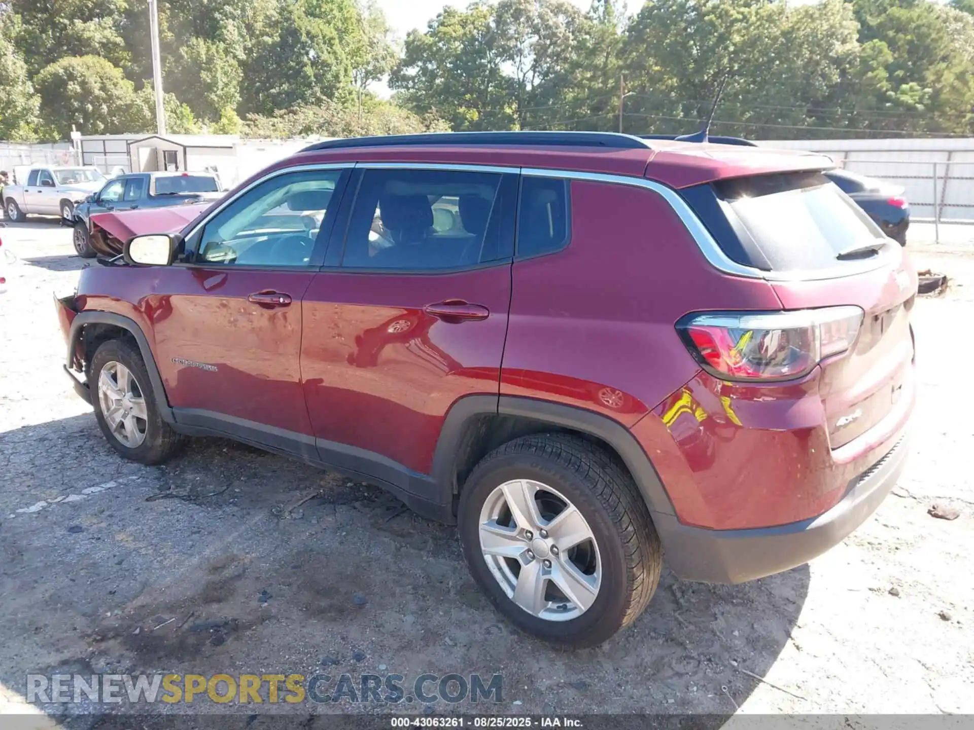 3 Photograph of a damaged car 3C4NJDBB2NT165521 JEEP COMPASS 2022