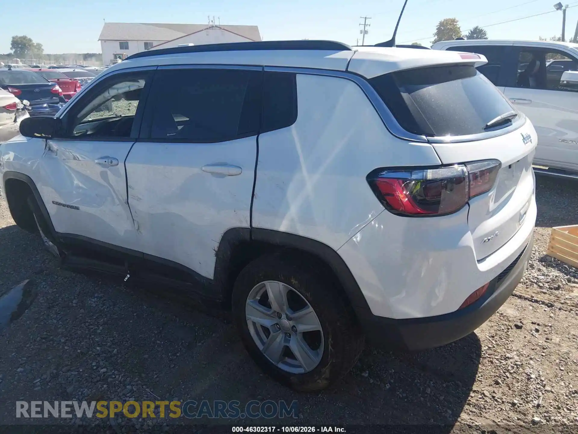 3 Photograph of a damaged car 3C4NJDBB2NT170718 JEEP COMPASS 2022