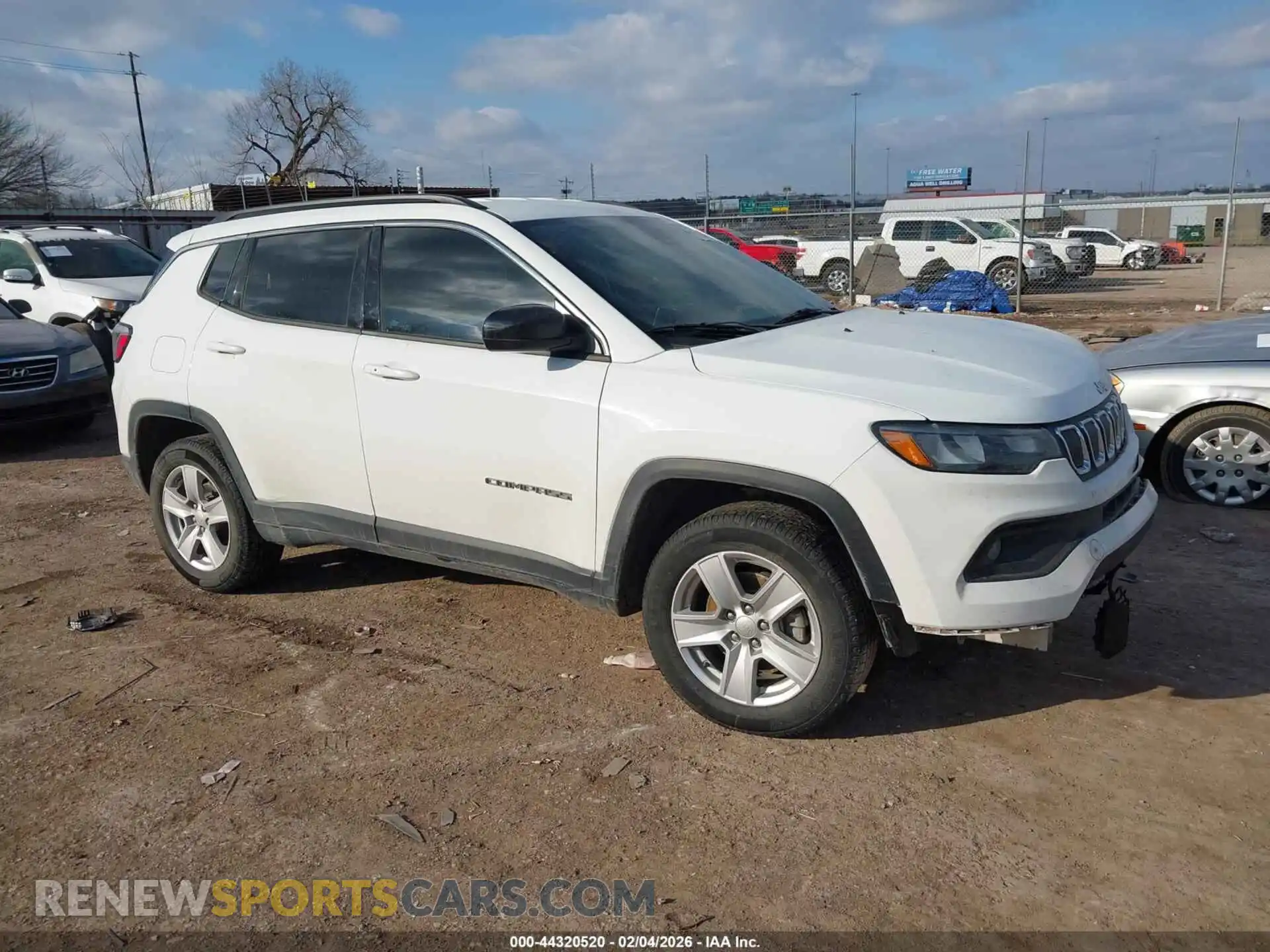 1 fotografías del automóvil dañado 3C4NJDBB2NT206553 JEEP COMPASS 2022