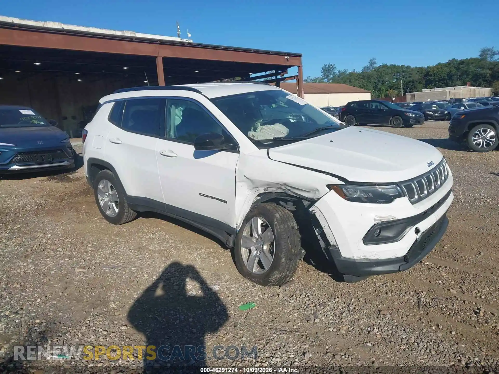 1 Фотография поврежденного автомобиля 3C4NJDBB3NT106431 JEEP COMPASS 2022
