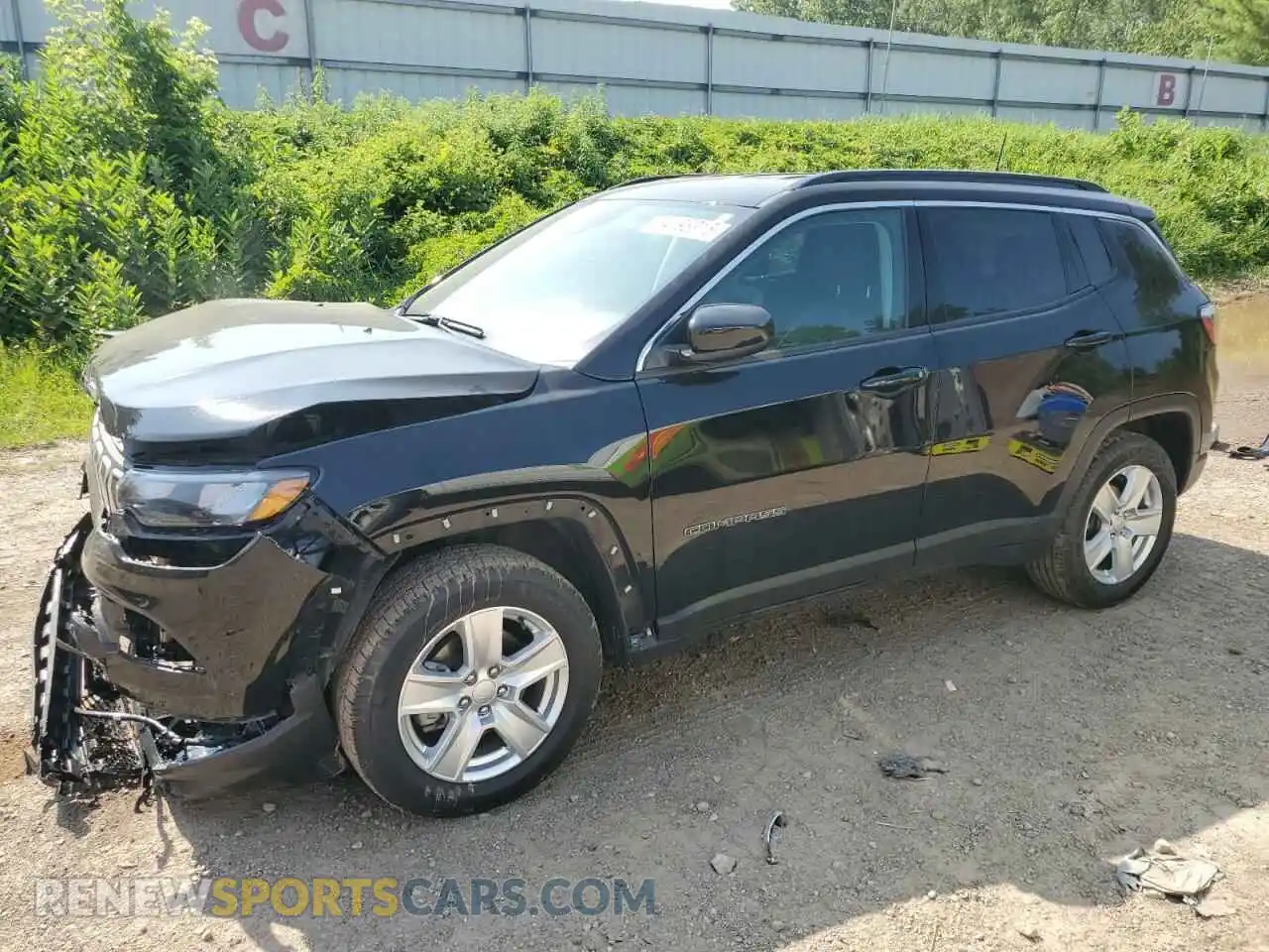 1 Фотография поврежденного автомобиля 3C4NJDBB3NT123231 JEEP COMPASS 2022