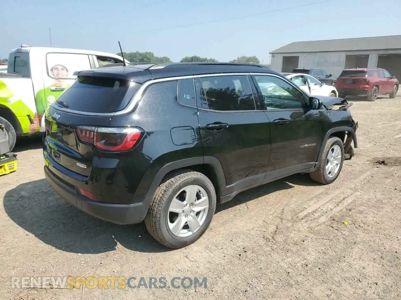 3 Фотография поврежденного автомобиля 3C4NJDBB3NT123231 JEEP COMPASS 2022