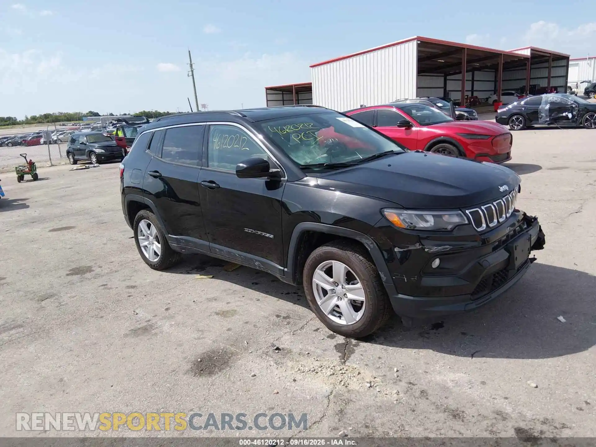 1 Фотография поврежденного автомобиля 3C4NJDBB3NT231199 JEEP COMPASS 2022