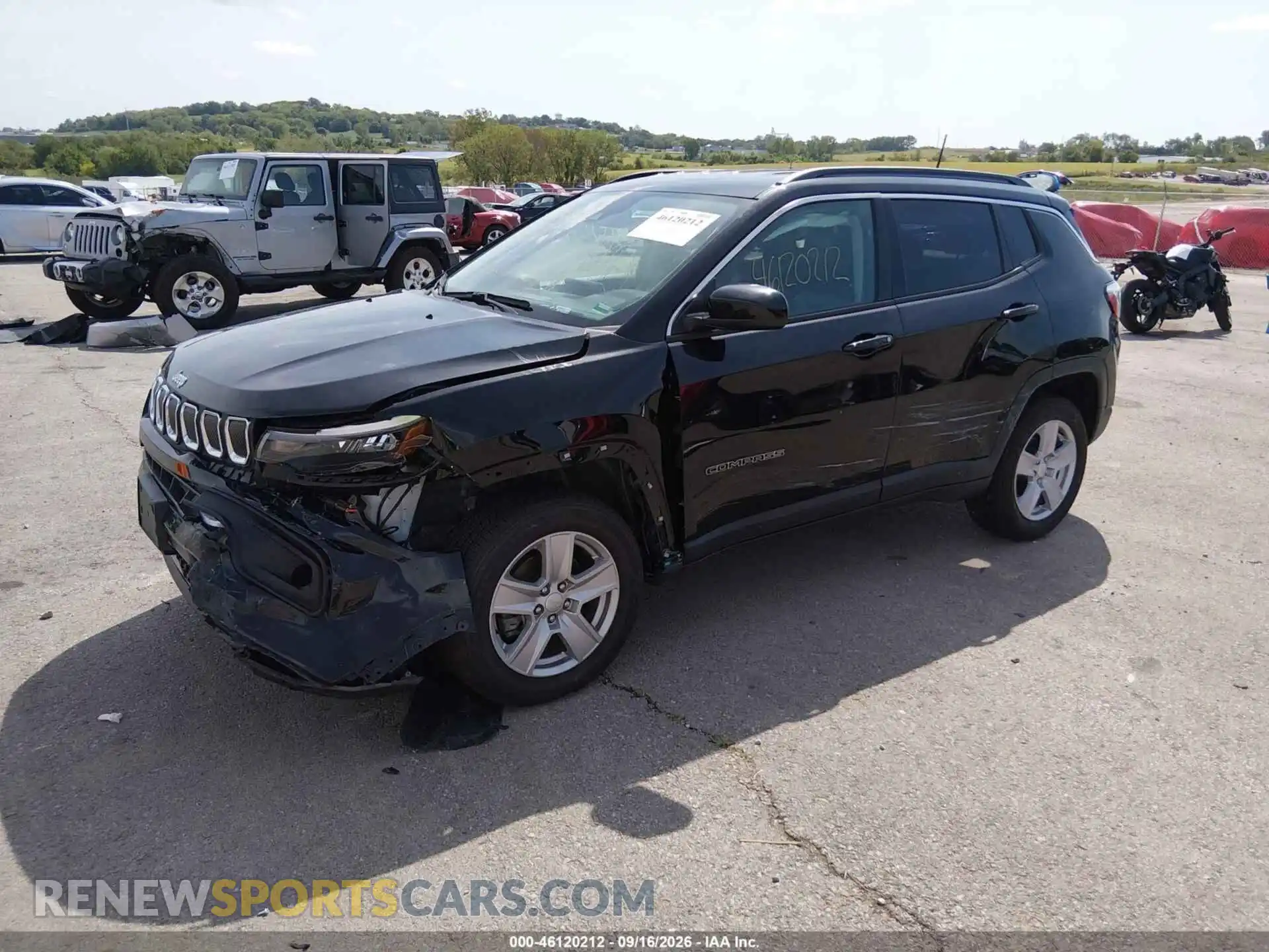 2 Фотография поврежденного автомобиля 3C4NJDBB3NT231199 JEEP COMPASS 2022