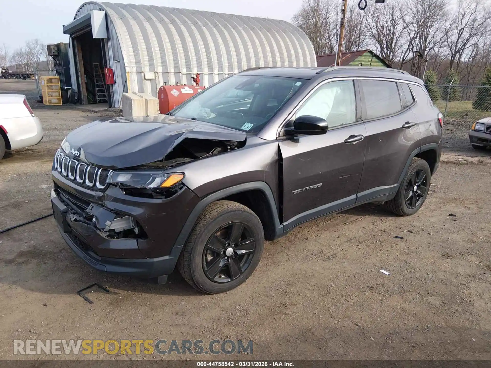 2 Photograph of a damaged car 3C4NJDBB4NT104879 JEEP COMPASS 2022