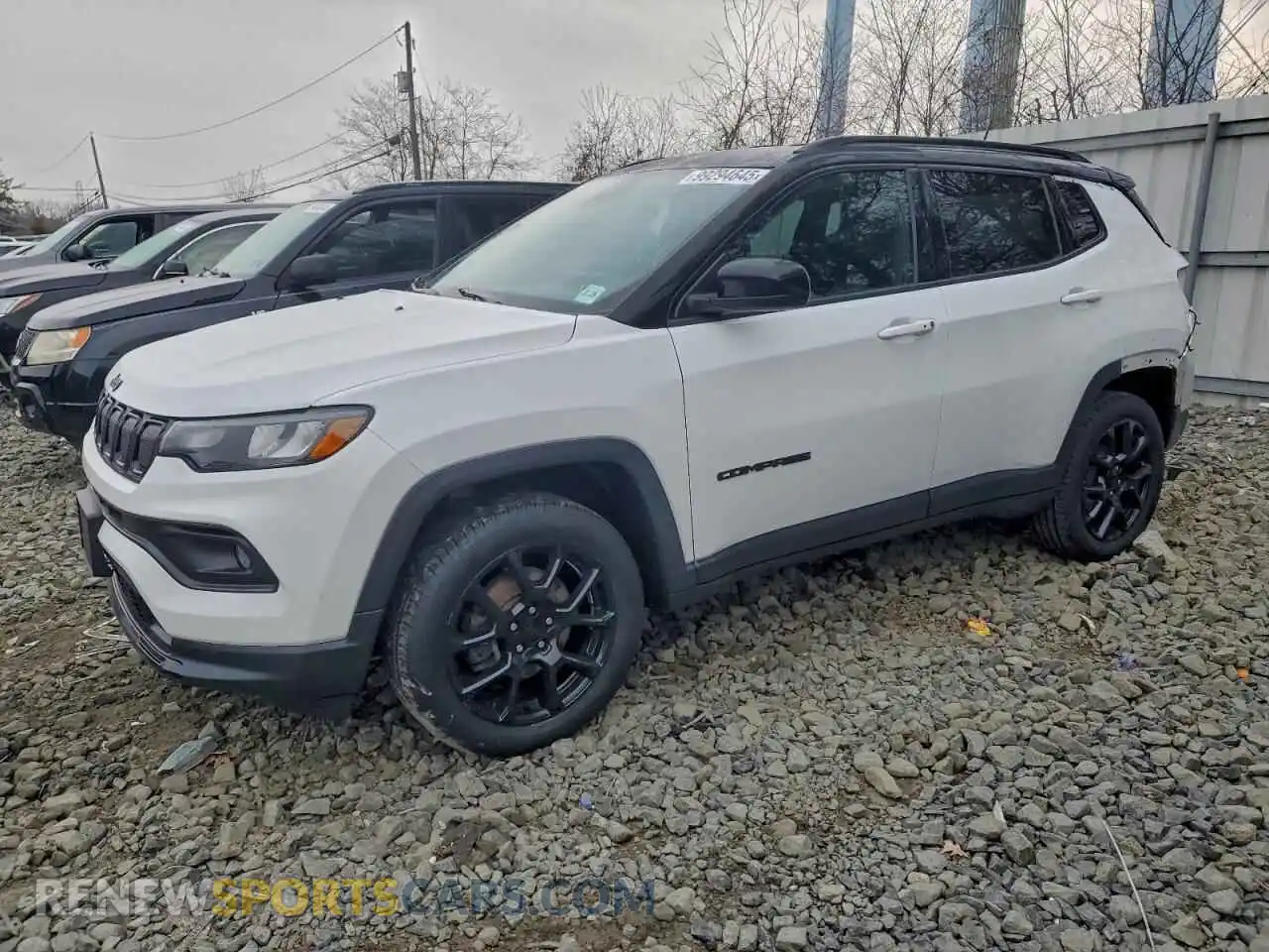 1 Photograph of a damaged car 3C4NJDBB4NT221491 JEEP COMPASS 2022