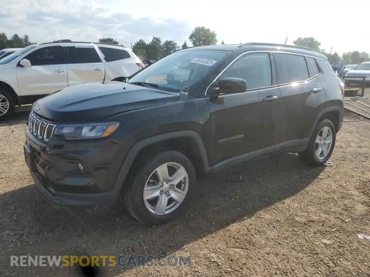 1 Photograph of a damaged car 3C4NJDBB4NT231549 JEEP COMPASS 2022