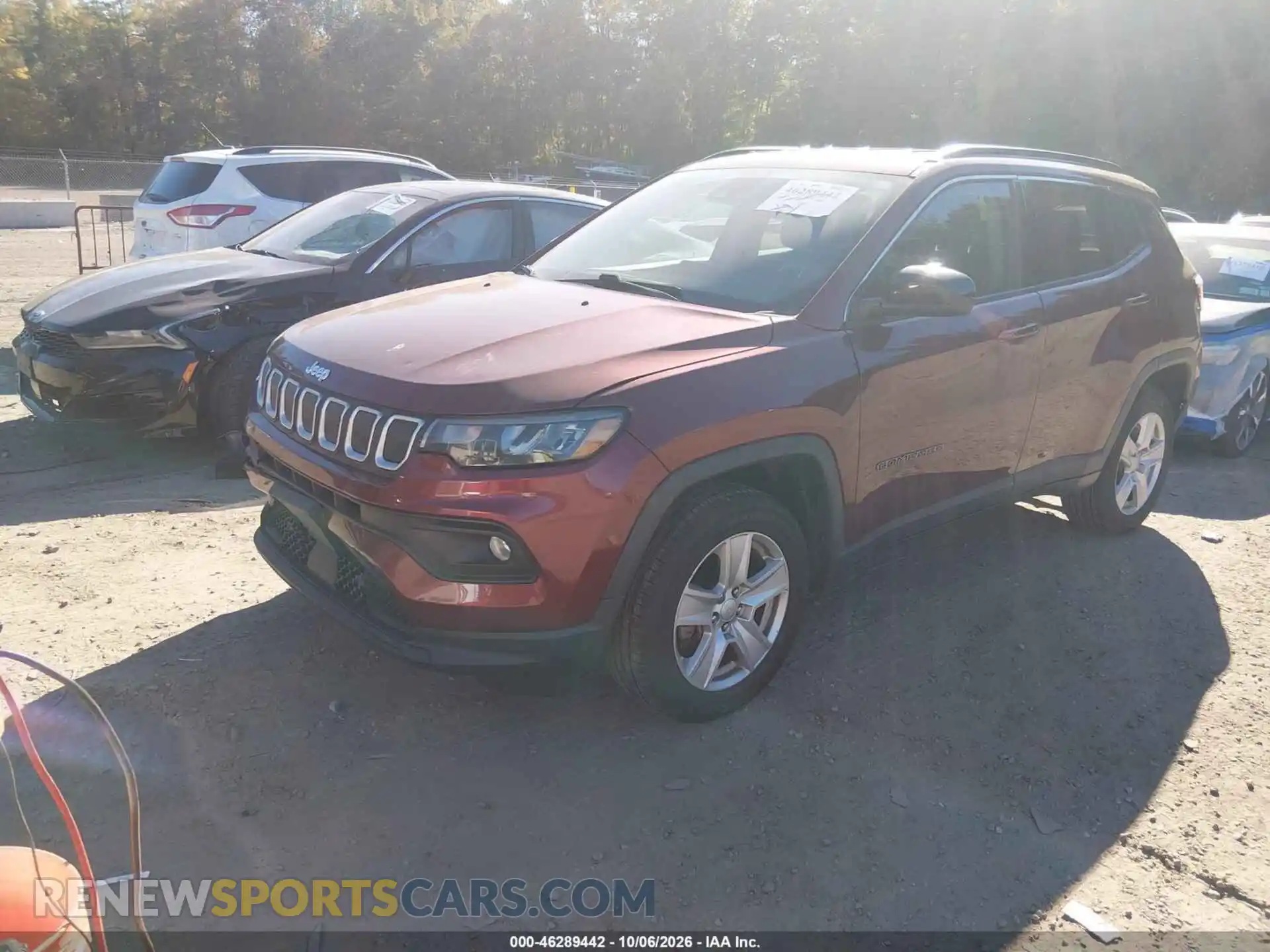 2 Фотография поврежденного автомобиля 3C4NJDBB5NT132674 JEEP COMPASS 2022