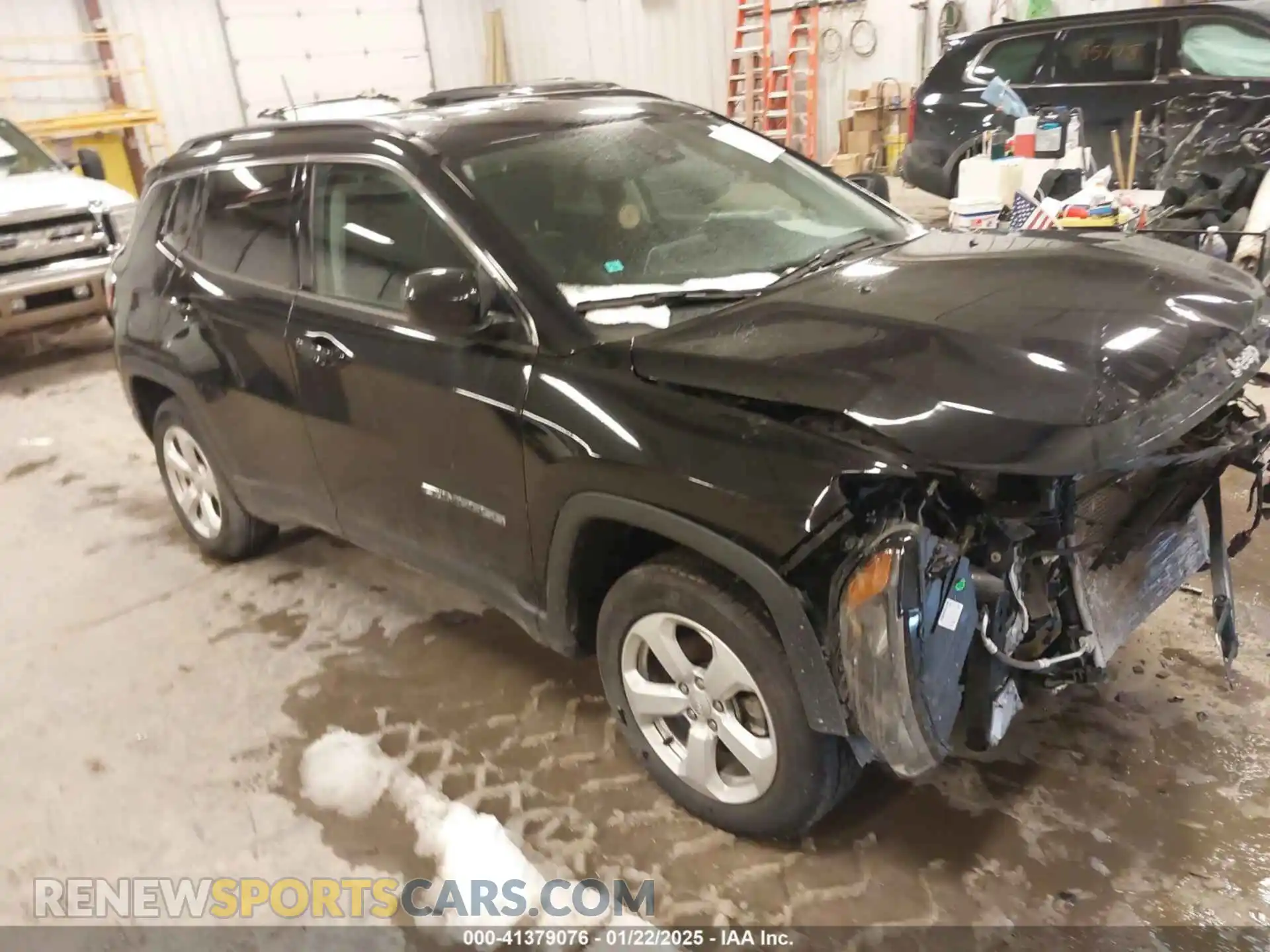 1 fotografías del automóvil dañado 3C4NJDBB5NT134974 JEEP COMPASS 2022