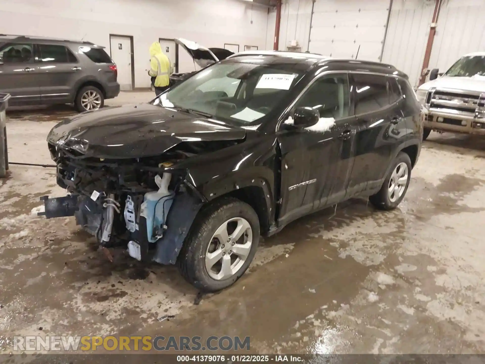2 fotografías del automóvil dañado 3C4NJDBB5NT134974 JEEP COMPASS 2022