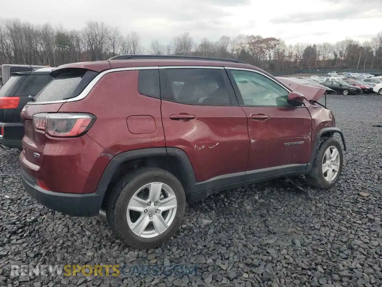 3 Photograph of a damaged car 3C4NJDBB5NT151208 JEEP COMPASS 2022