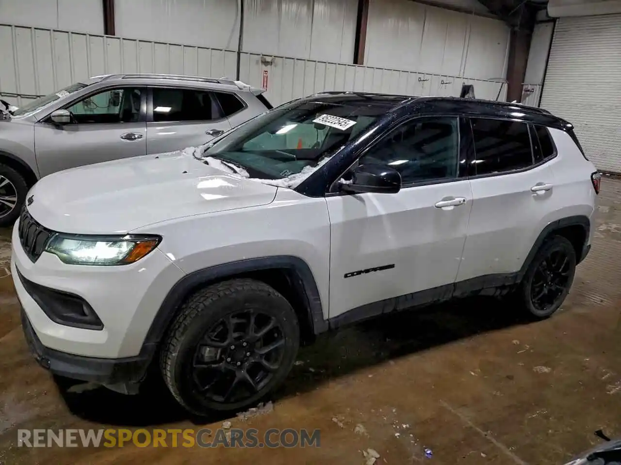 1 Photograph of a damaged car 3C4NJDBB6NT200383 JEEP COMPASS 2022
